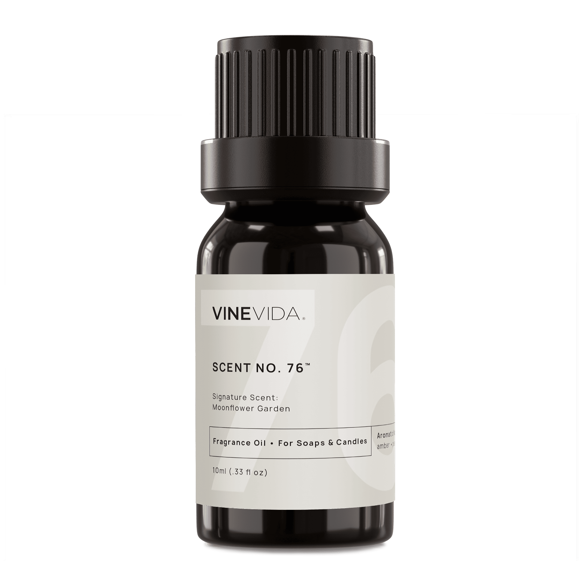 NO. 76 Moonflower Garden Fragrance Oil - Premium Scent for Handmade Soaps, Candles & DIY Crafts - Perfect for Aromatherapy, Home Decor & Gift Giving