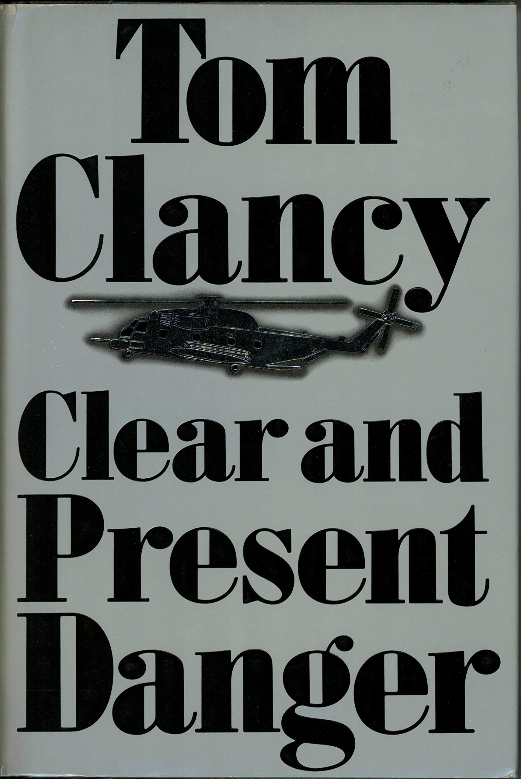Tom Clancy's Clear and Present Danger - First Edition First Printing Hardcover Book - Rare Collectible Novel for Book Collectors & Thriller Fans - Perfect for Display & Investment