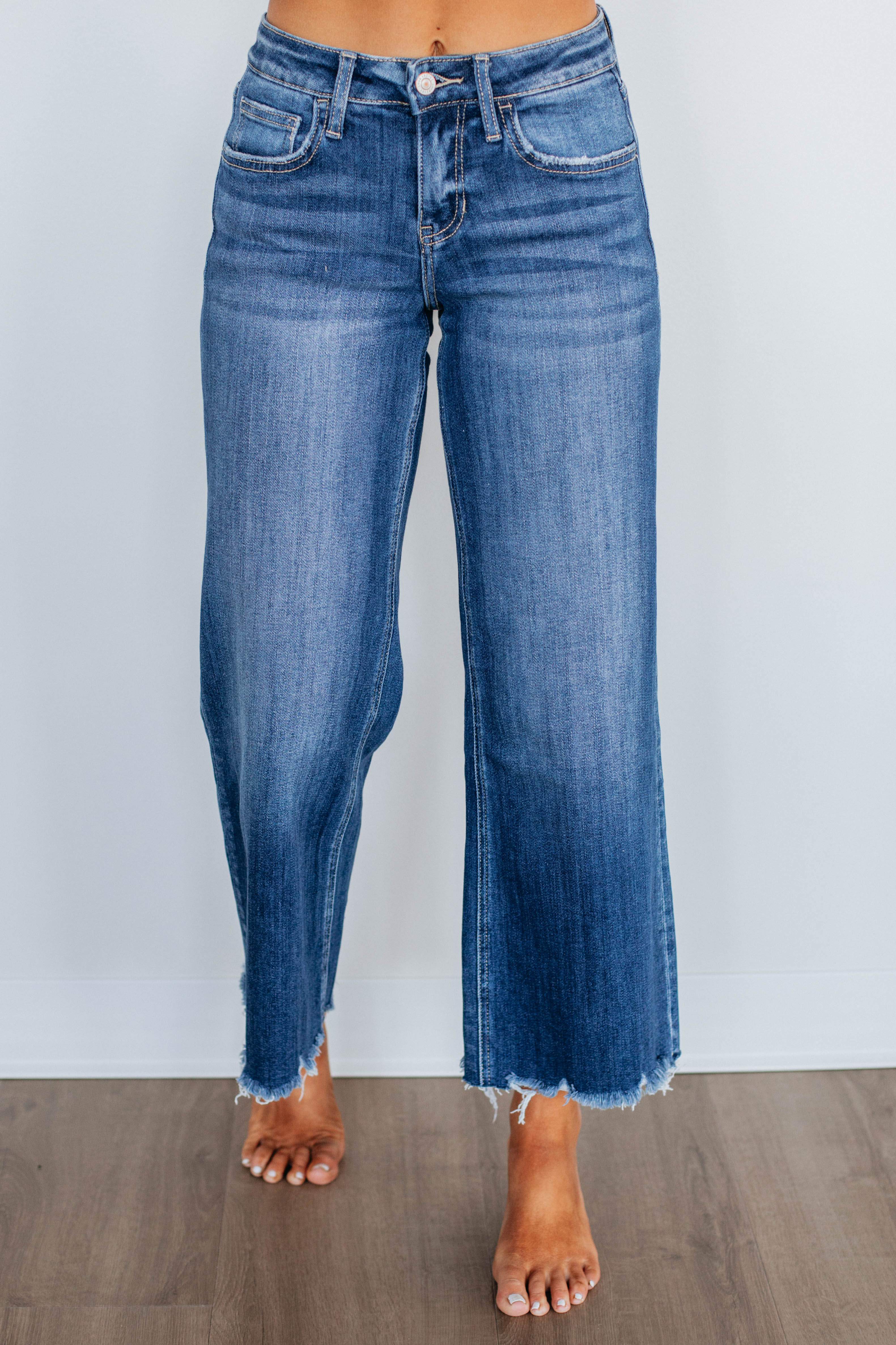 Hutton Vervet Jeans for Women - High Waisted Slim Fit Stretch Denim Pants | Perfect for Casual Wear, Office & Night Out