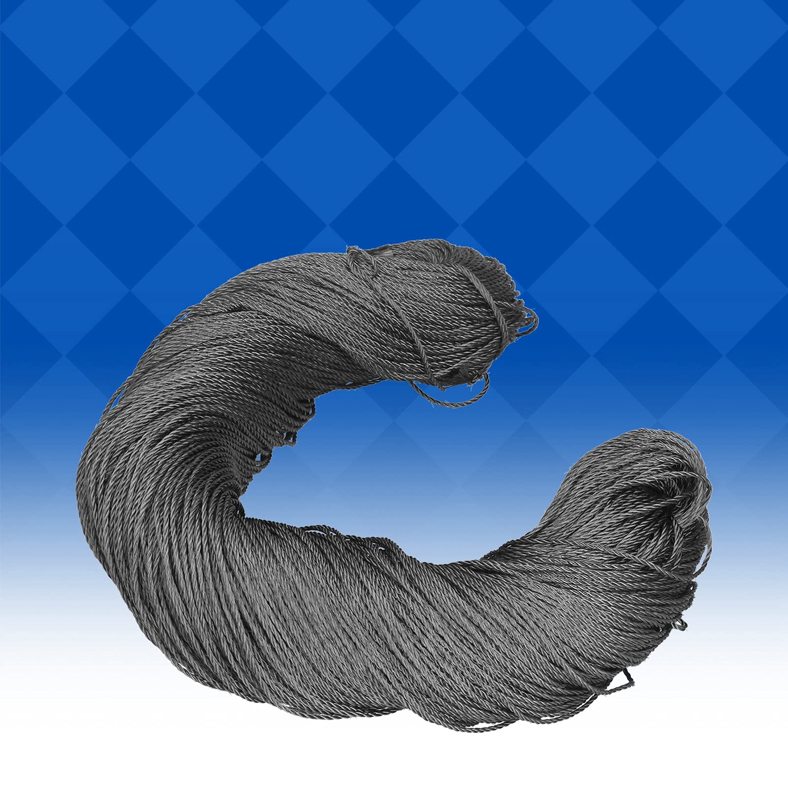 High Strength Flexible Carbon Fiber Rope - 5mm Diameter Graphite Rope with Smooth Heat-Resistant Exterior for Negative Ion Conductive Electrodes | Ideal for High-Temperature Sewing, DIY Projects & Industrial Applications