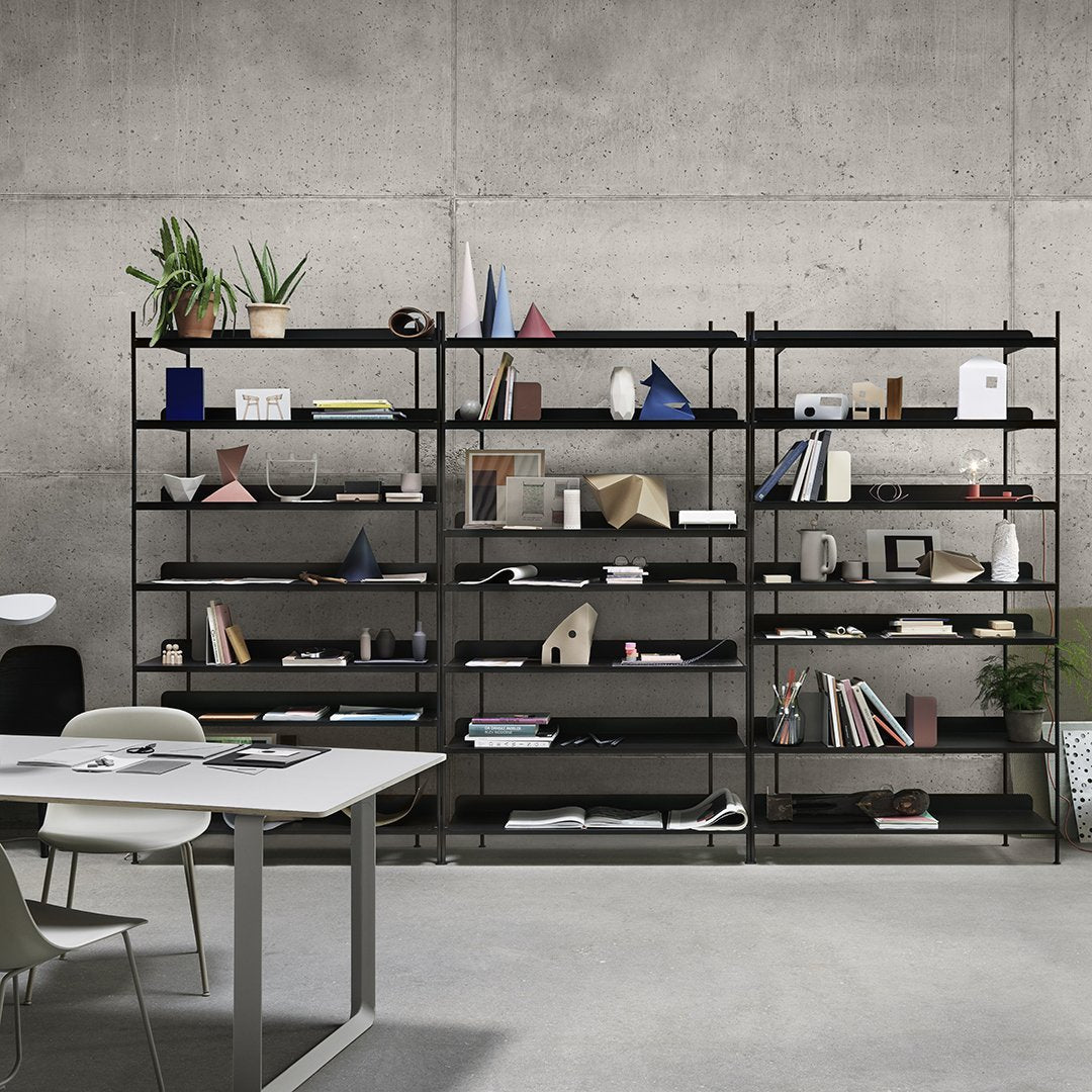 Muuto Compile Bookend by Cecilie Manz - Modern Book Holder for Home Office & Bookshelf Organization