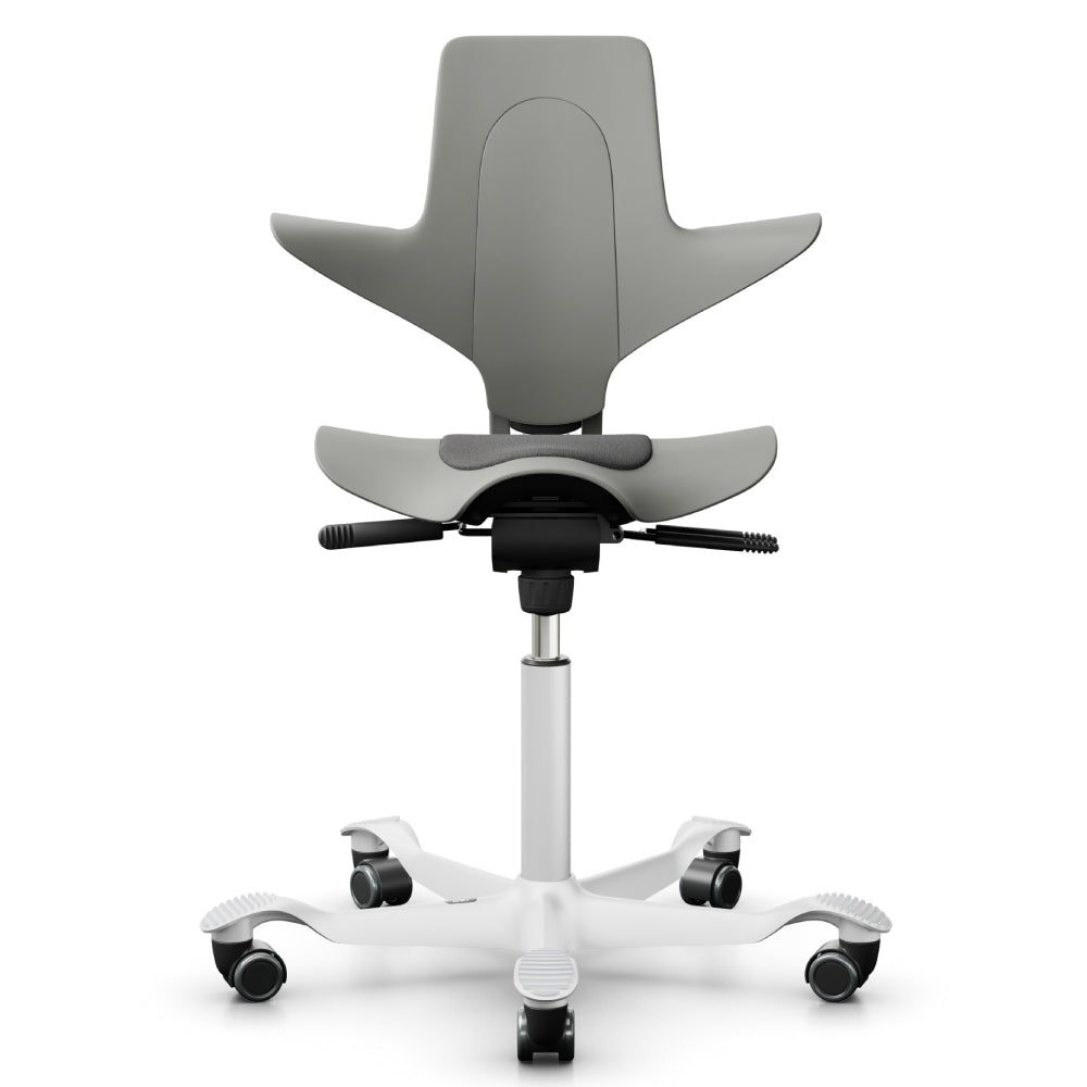 HÅG Capisco 8010 Ergonomic Saddle Chair - Adjustable Height & Tilt for Office & Home Workspace - Perfect for Standing Desks, Computer Work & Creative Studios