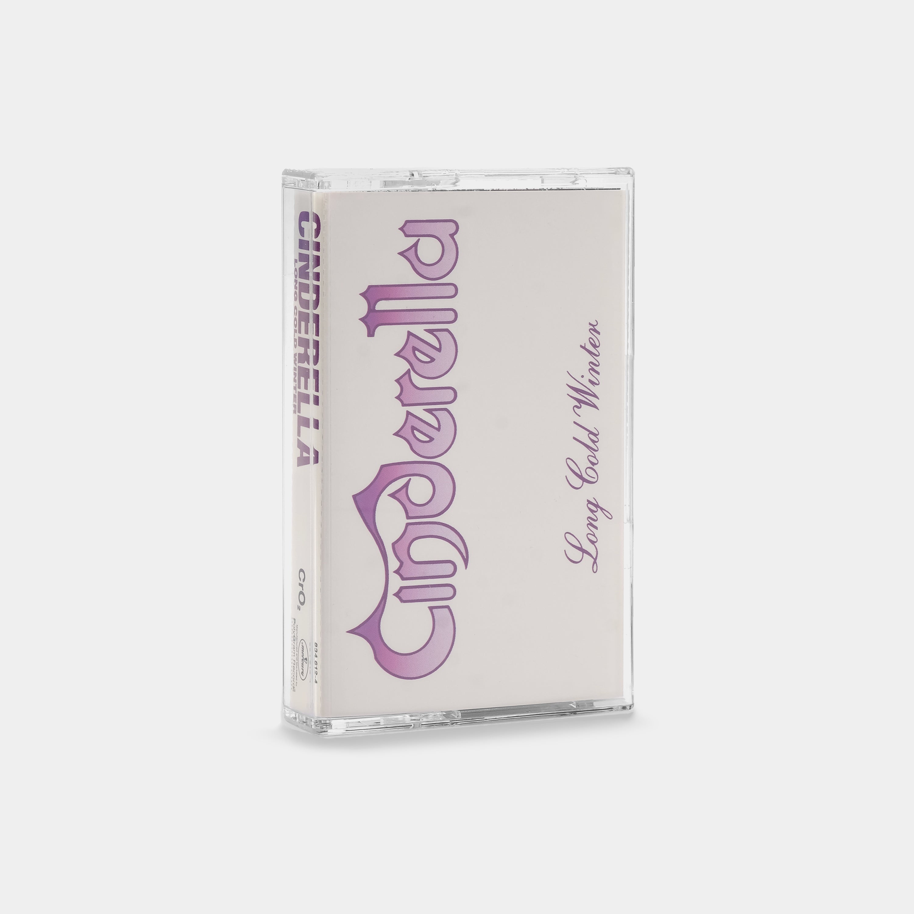Cinderella Long Cold Winter Cassette Tape - Vintage 80s Rock Music Album - Perfect for Collectors & Retro Music Lovers | Great for Home Decor, Gifts & Nostalgic Listening