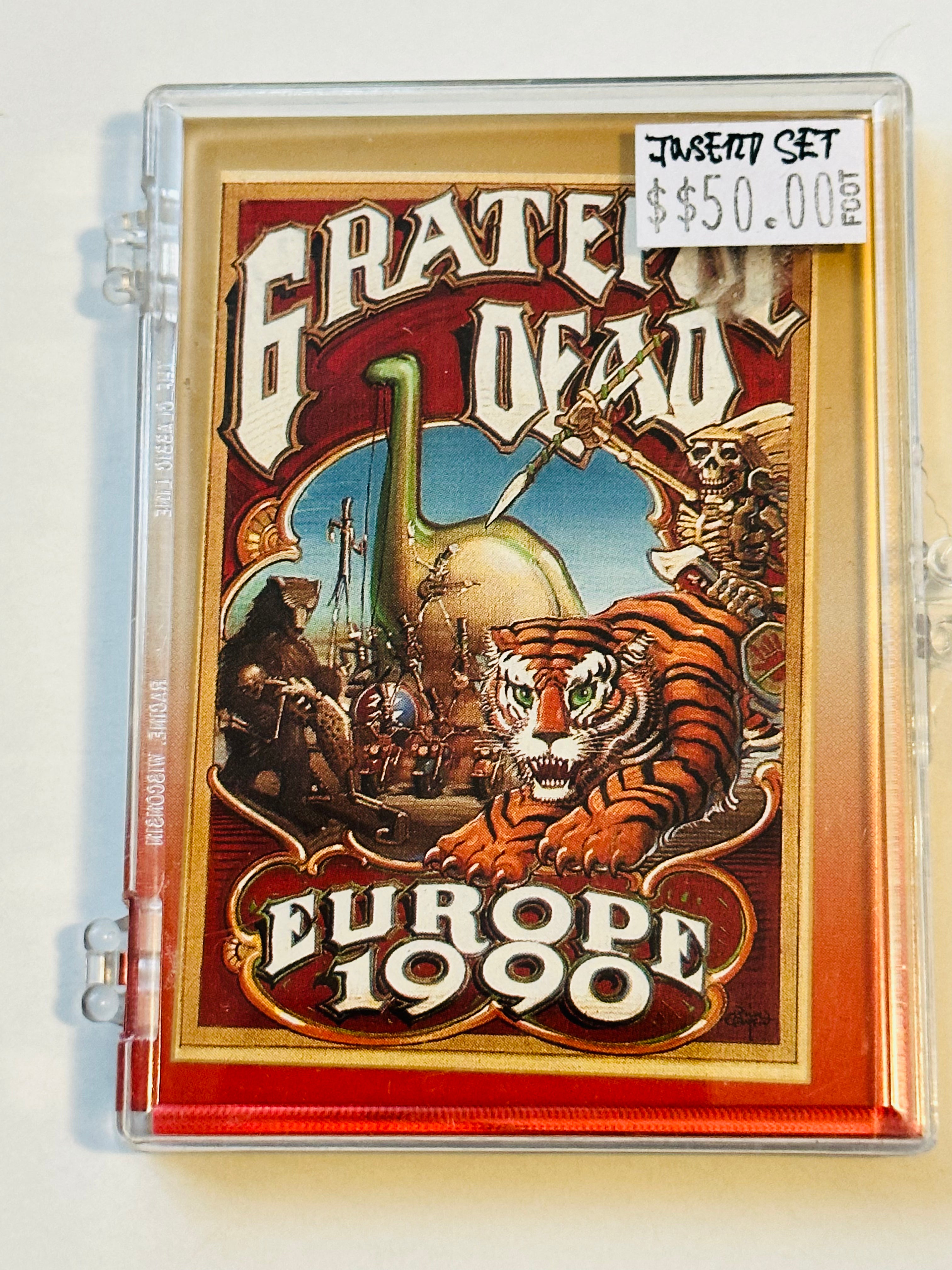 Rare 1991 Grateful Dead Insert Trading Cards Set - Limited Edition Collectible for Music Fans & Memorabilia Enthusiasts - Perfect for Display, Gifts, and Nostalgic Decor