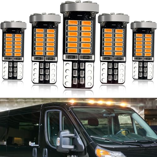B, Amber LED Lighting
