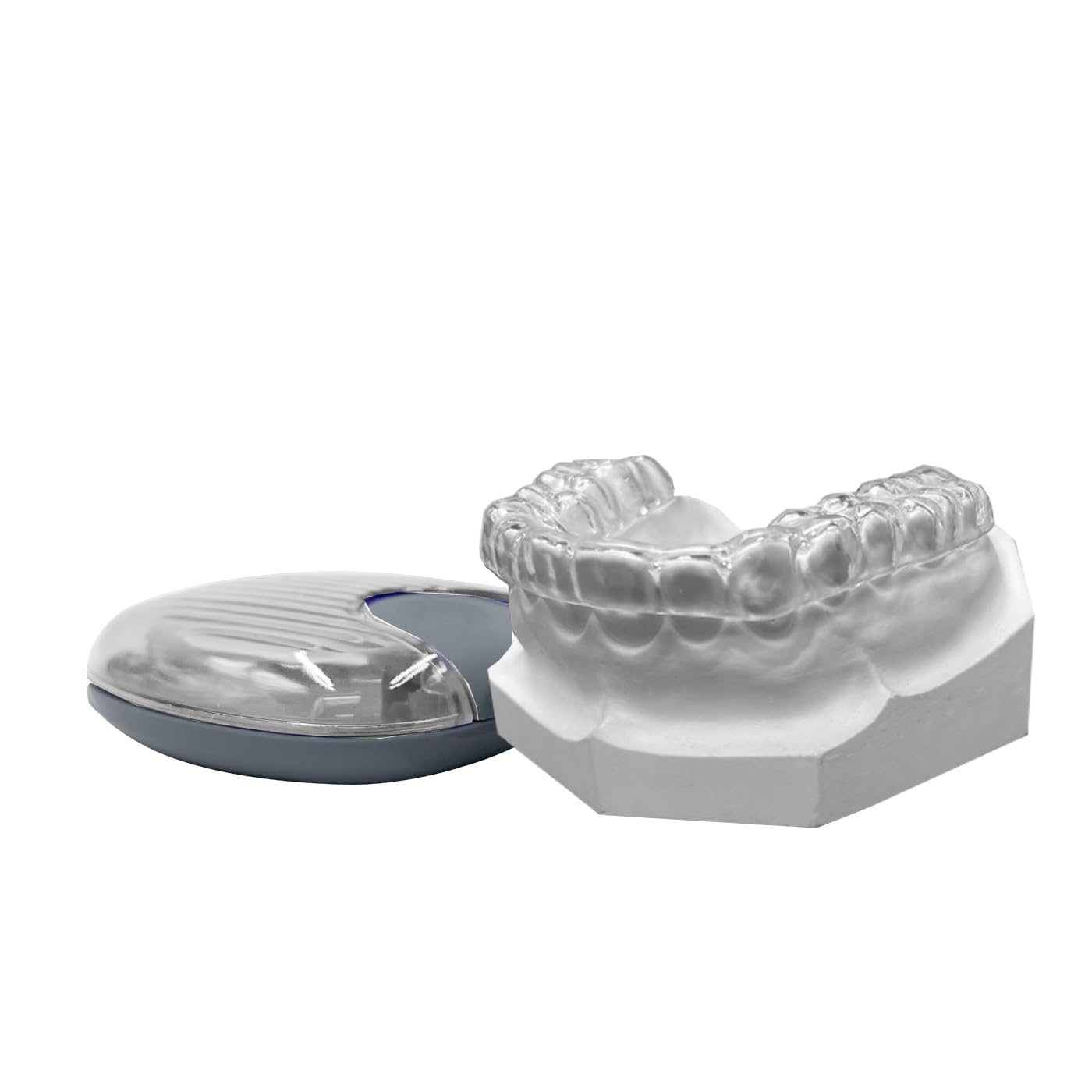 Custom Dental Night Guard for Teeth Grinding & Clenching - Durable Lower Mouth Guard for Bruxism Relief (Soft 2mm) - Relieves Jaw Pain & TMJ Discomfort - Perfect for Nighttime Teeth Protection & Sports Use
