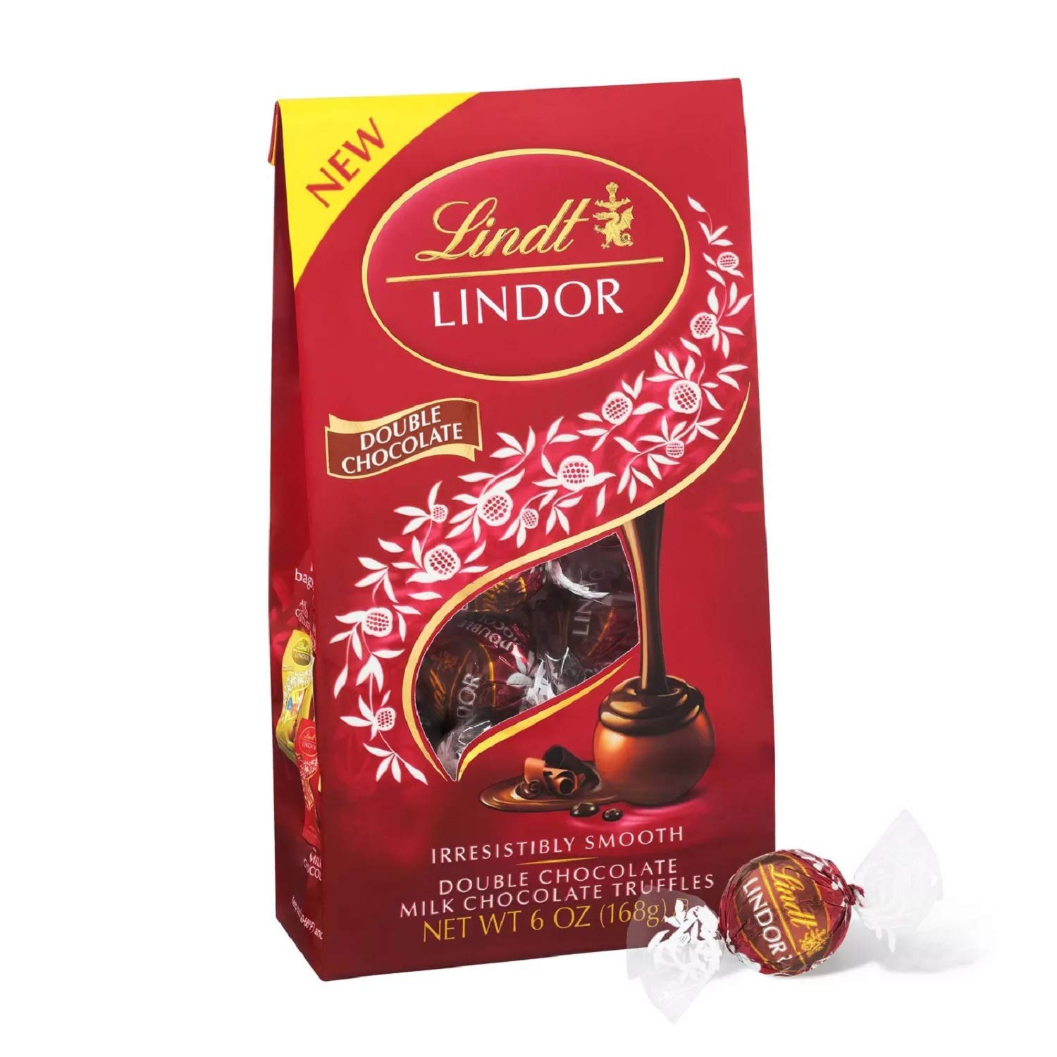 Lindor Double Chocolate Truffles 6oz - Perfect for Gifts & Desserts