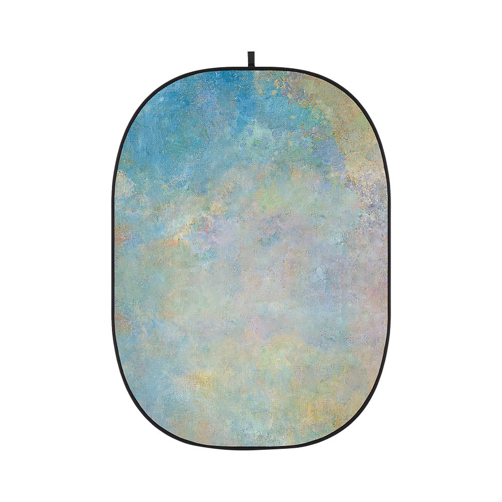 2x1.5m Abstract Painting Collapsible Backdrop - CBA PA0007 | Photography Background for Studio, Events & Home Decor