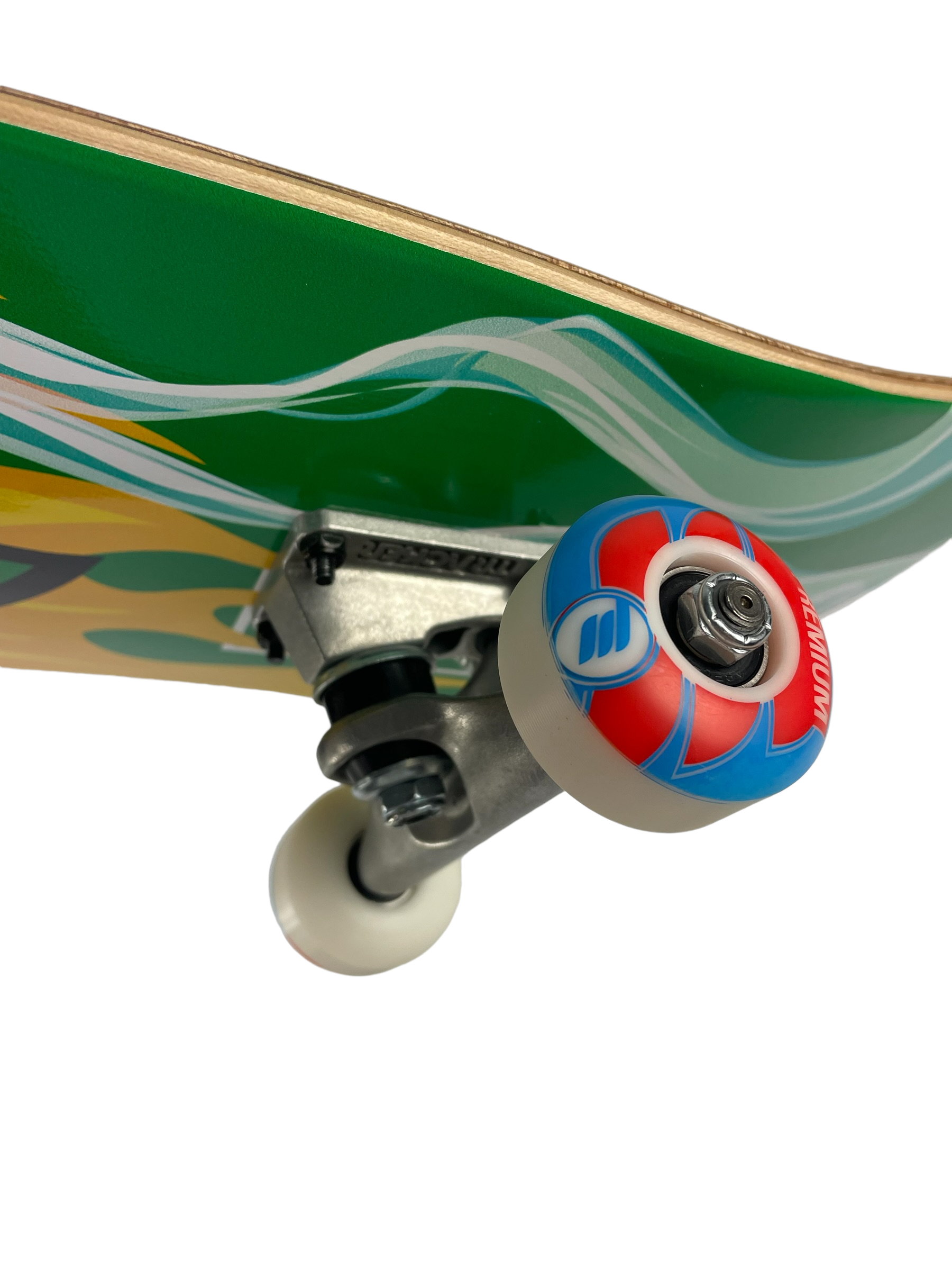 Premium Duck Mini Grom Complete Skateboard for Beginners - 7.25 Inch Deck | Perfect for Kids Learning to Skate, Street Riding & Park Tricks