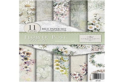 Flower Post - White