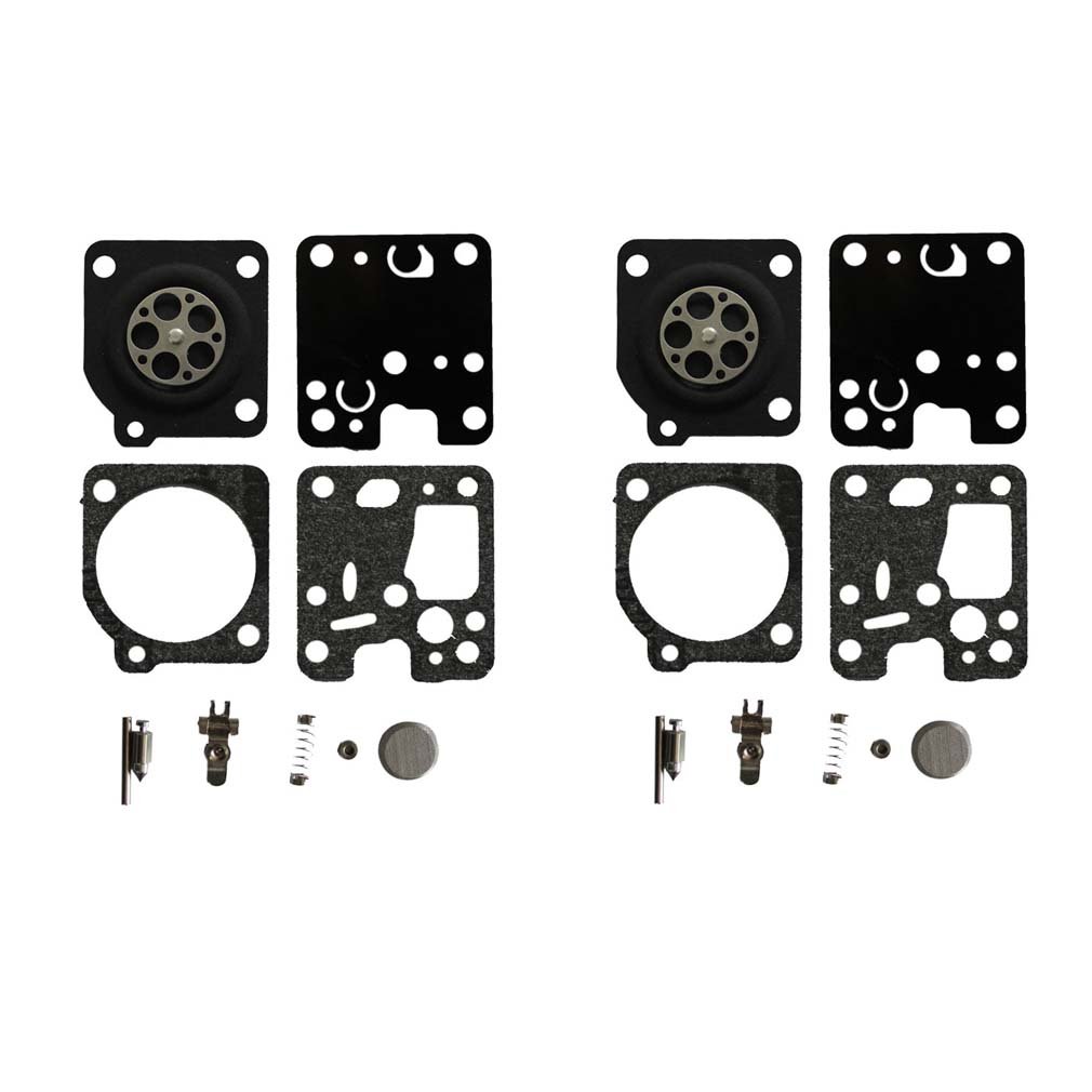 AISEN 2-Pack Carburetor Repair Rebuild Kit for Echo GT-200 GT-201 SRM230 SRM231 & Honda HC-160 HC-180 HC-200 - Includes Diaphragm Gasket & Seals - Compatible with RB-107, SRM-200, SRM-201 - Perfect for Small Engine Tune-Ups & Maintenance