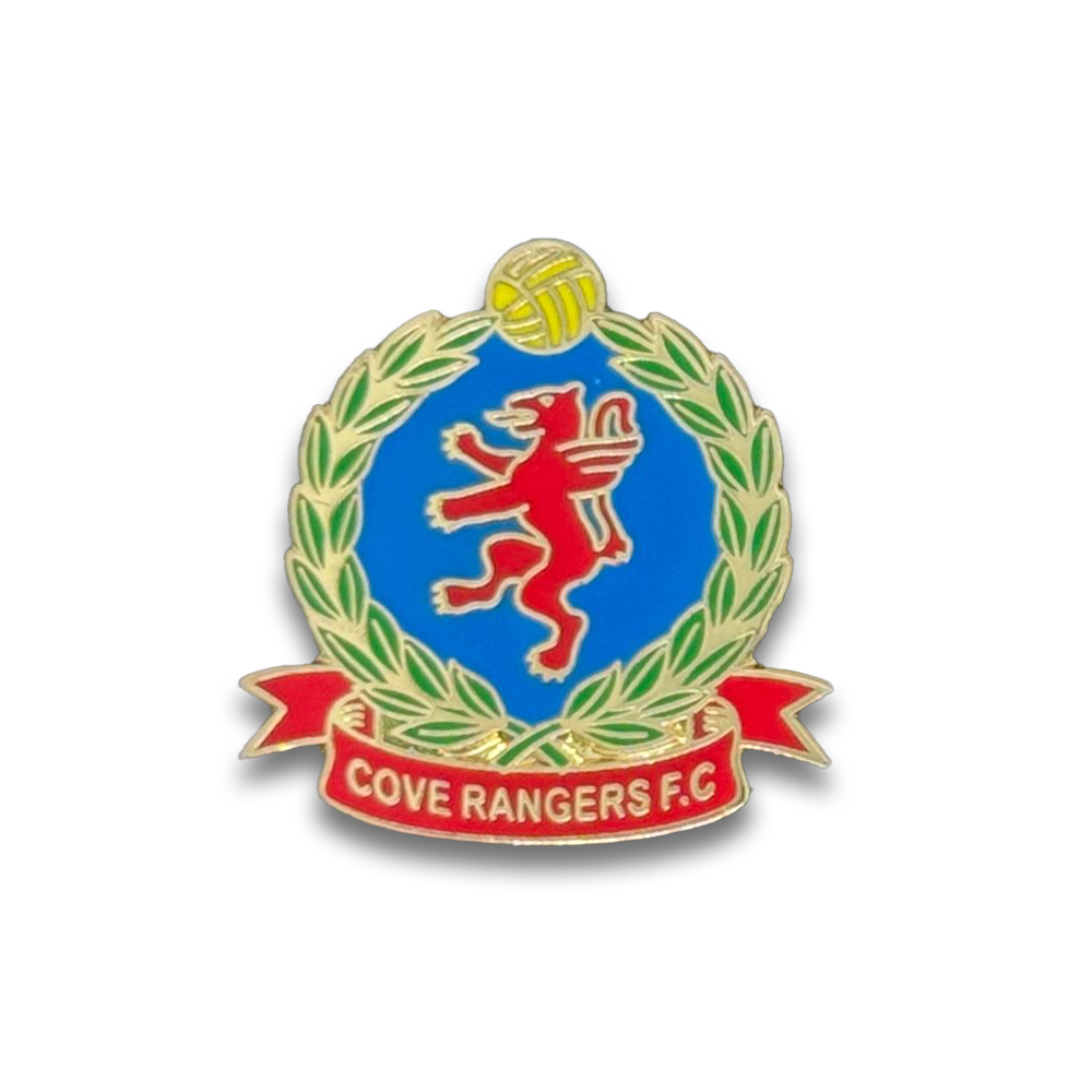 Cove Rangers FC Pin Badge - Official Football Club Enamel Lapel Pin - Collectible Souvenir for Fans & Supporters - Perfect for Jerseys, Hats, Bags & Gifts