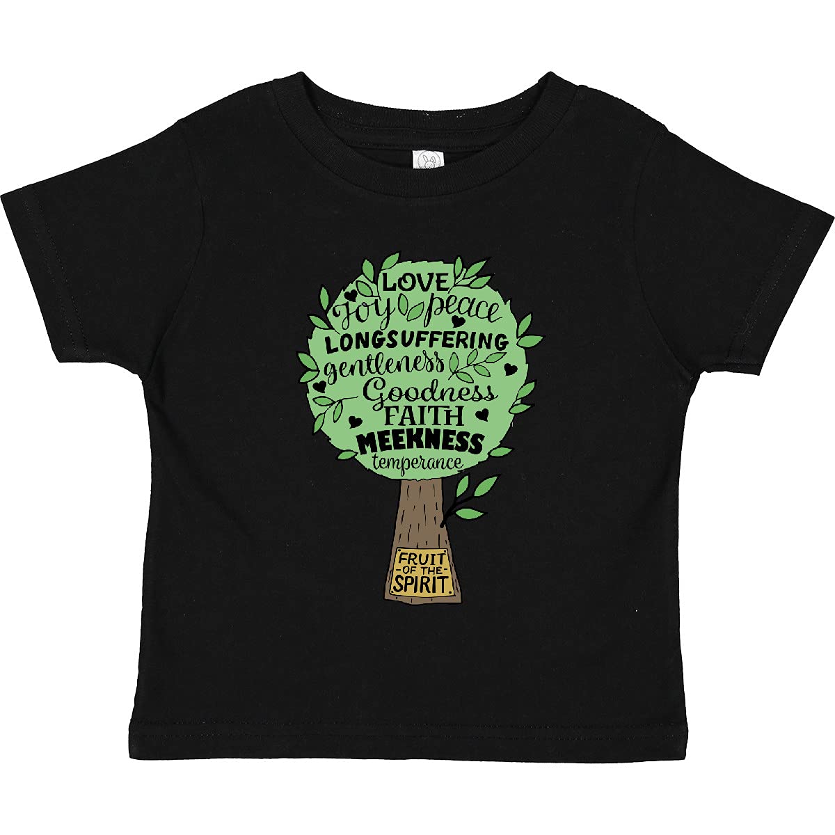 Fruit of The Spirit Bible Quote Toddler T-Shirt - Christian Kids Apparel for Church, Sunday School & Family Gatherings