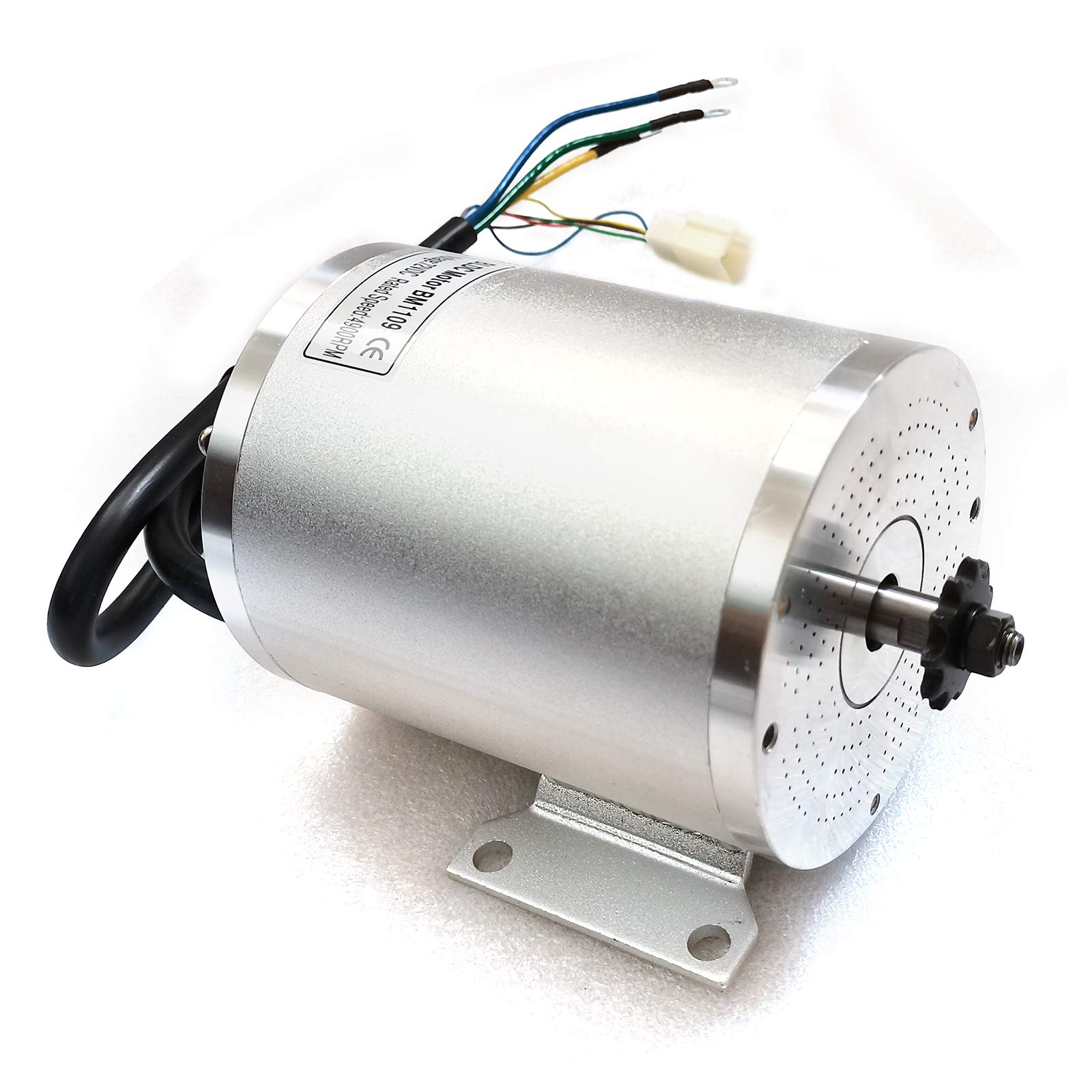 72V 3000W Brushless Motor Kit with 80A 24 Mosfet Controller & 3-Speed Switch - High Performance Conversion Kit for Electric Bikes, Scooters & Motorcycles - Perfect for DIY E-Bike Upgrades & Commuting