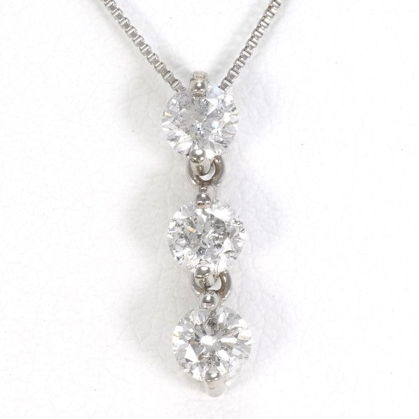 18K White Gold Diamond Pendant Necklace for Women - Elegant Layering Jewelry for Weddings, Anniversaries & Special Occasions
