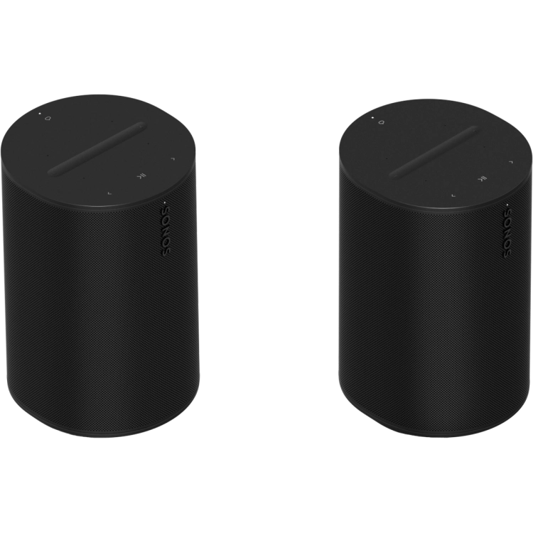 Sonos Era 100 Wireless Speaker 2-Room Set - Smart Home Audio System for Streaming Music & Multi-Room Sound | Perfect for Living Room & Bedroom Entertainment