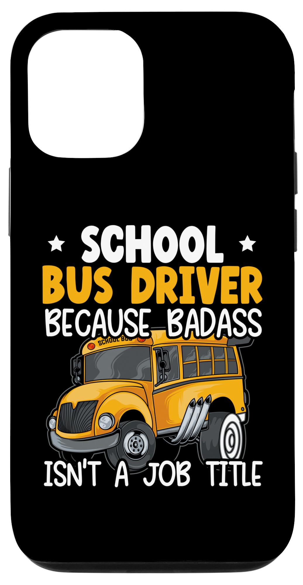 iPhone 12/12 Pro Case - Shockproof Protective Cover for School Bus Drivers & Tough Professionals | Durable Phone Case for Work & Daily Use