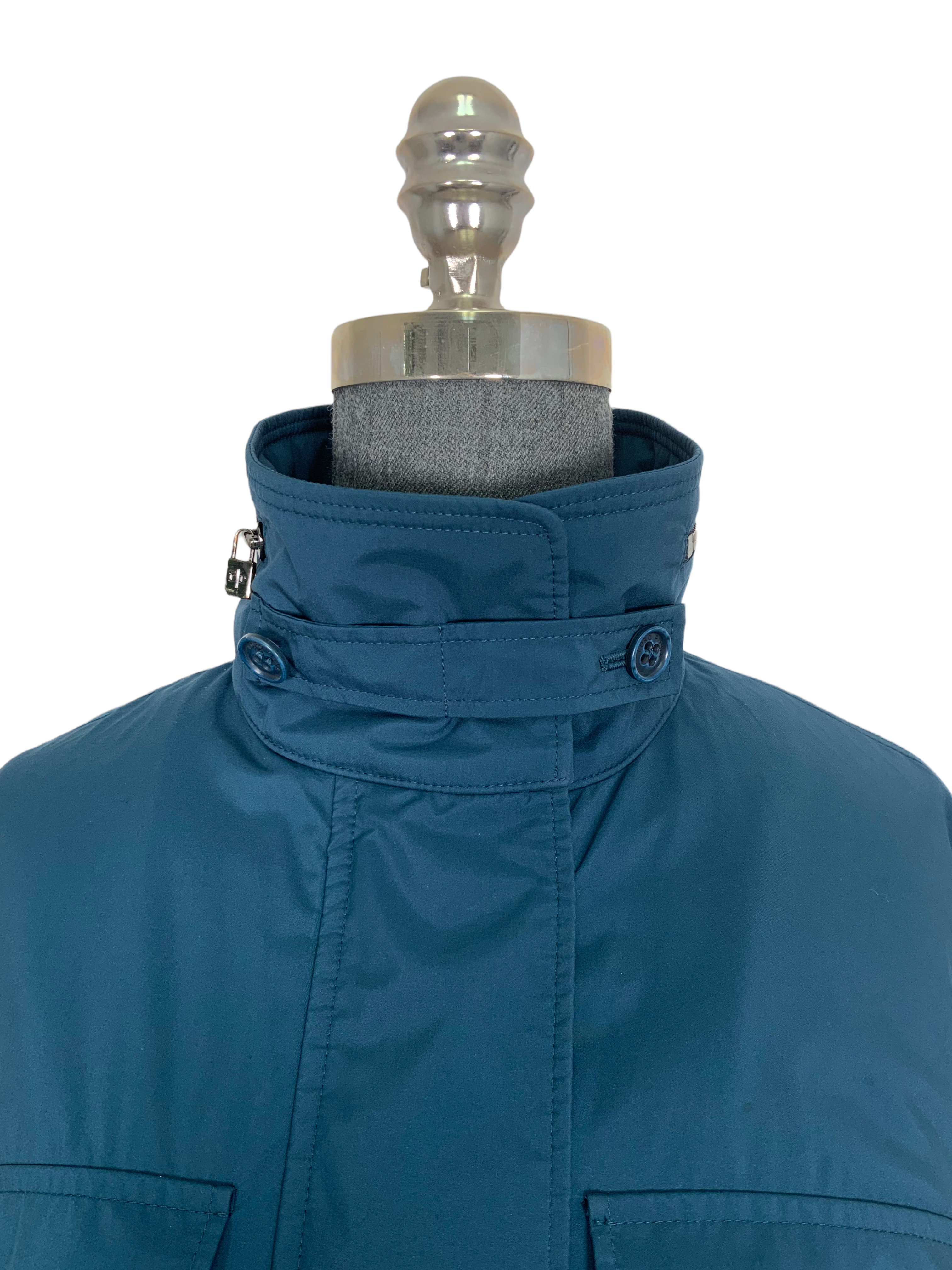 Loro Piana Storm System Waterproof Parka Jacket for Men - Size Medium - Winter Coat for Rain & Snow Protection | Outdoor Activities & Urban Commute