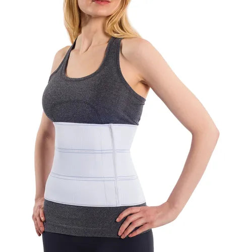 Postpartum Belly Band & Tummy Tuck Abdominal Binder 9 Inch - Support for Post Pregnancy Recovery, C-Section & Surgery - Ideal for Moms & Post-Surgery Patients