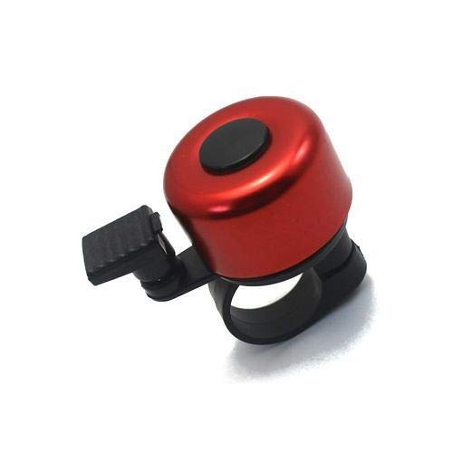 SRY-Holster HH-Bike - 1pc Loud Bicycle Handlebar Bell with Clear Sound, Safety Bike Horn for Mountain & Road Cycling - Durable Bike Accessories for Commuting, Leisure & Outdoor Adventures (Red)