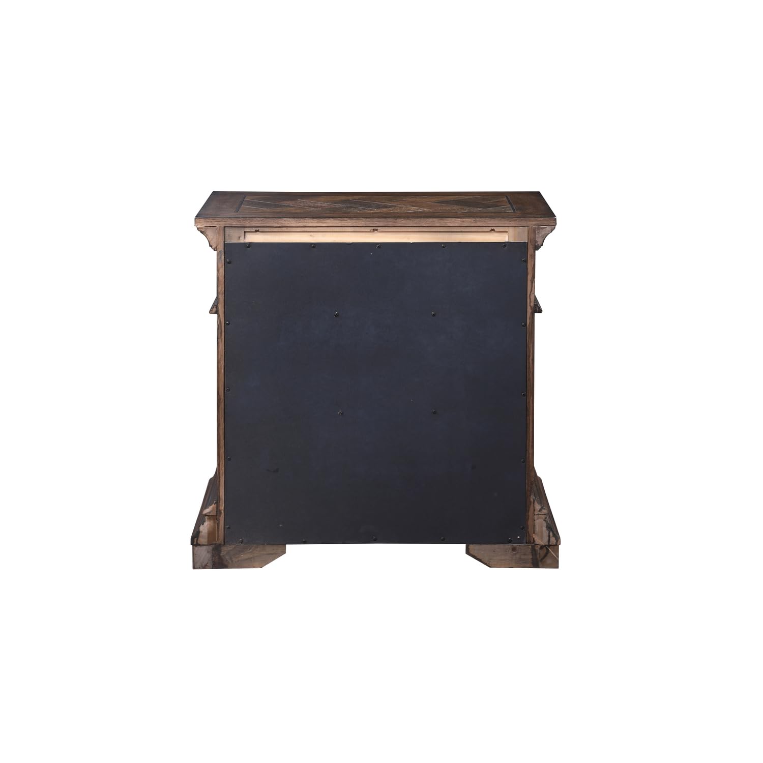 New Classic Furniture Mar Vista Nightstand - Solid Walnut Wood Bedside Table for Bedroom, Living Room & Guest Room | Stylish Storage with Drawer & Shelf