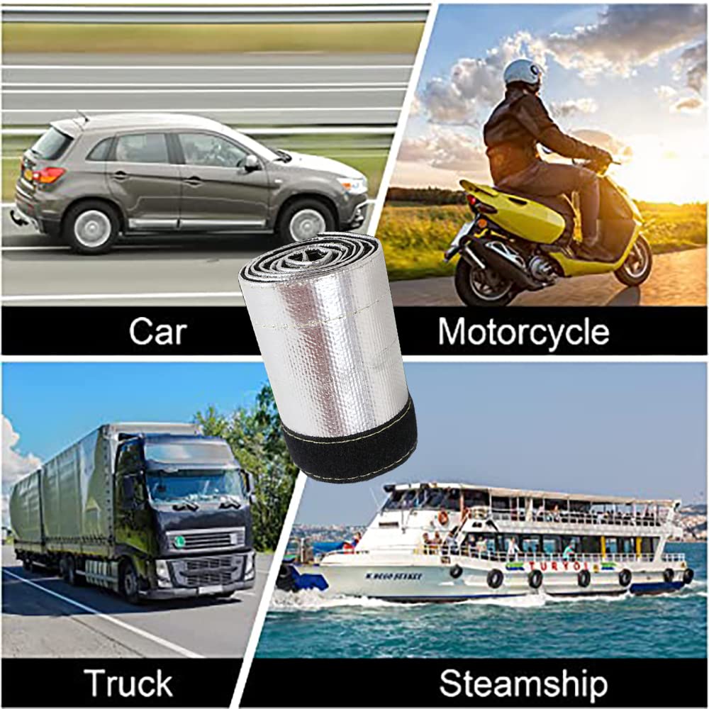 High-Temperature Aluminized Heat Shield Sleeve 1.5