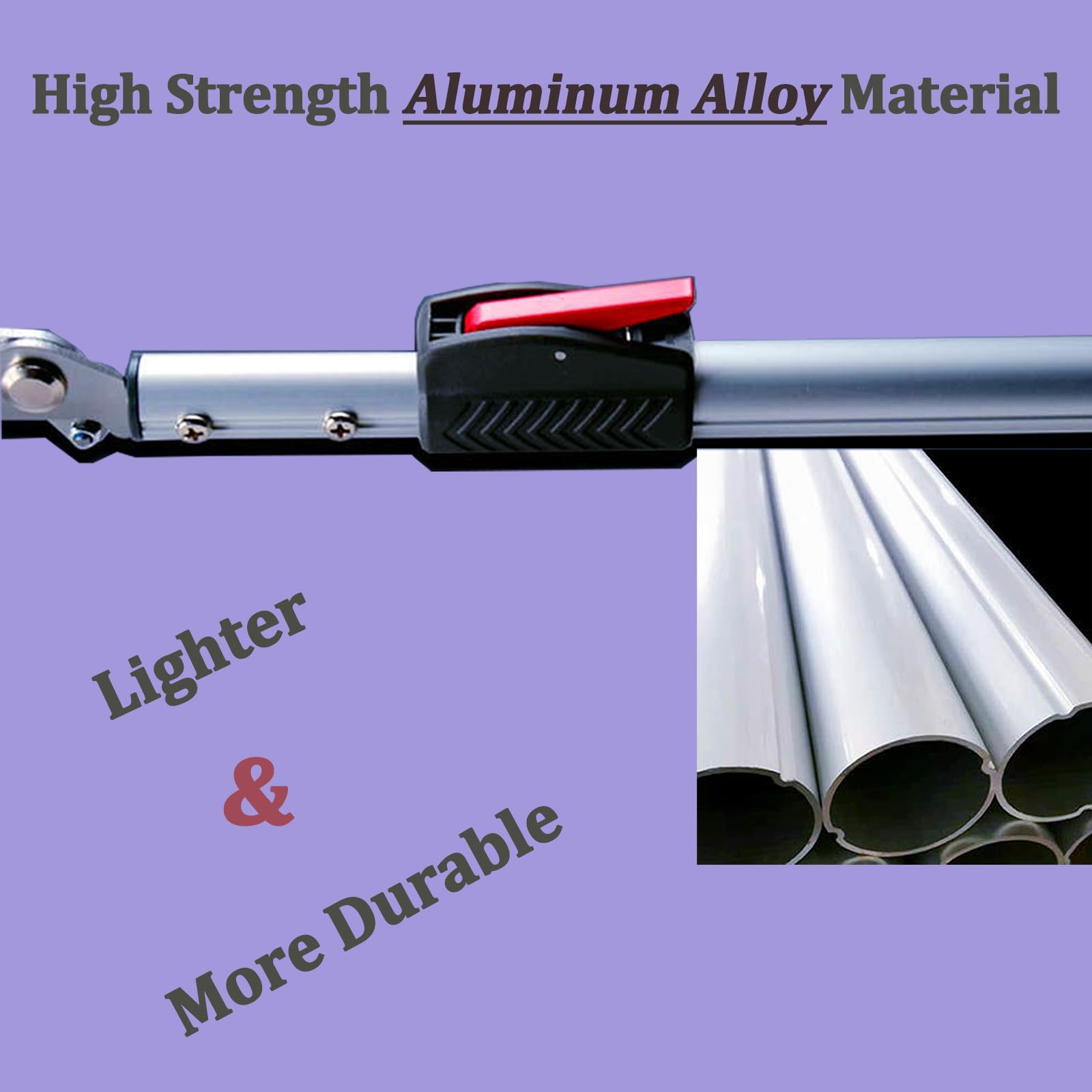 Professional 55''-87'' Telescopic Snake Catcher Tongs - Wide Jaw Reptile Grabber & Handling Tool for Safe Capture (2025 New Model) - Ideal for Pest Control, Wildlife Rescue & Reptile Enthusiasts