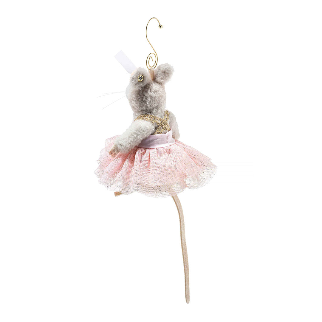 Limited Edition Ballerina Mouse Ornament - Handcrafted Christmas Tree Decoration for Holiday Home Décor | Perfect Gift for Ballet Lovers & Collectors | Ideal for Christmas, Weddings & Special Occasions