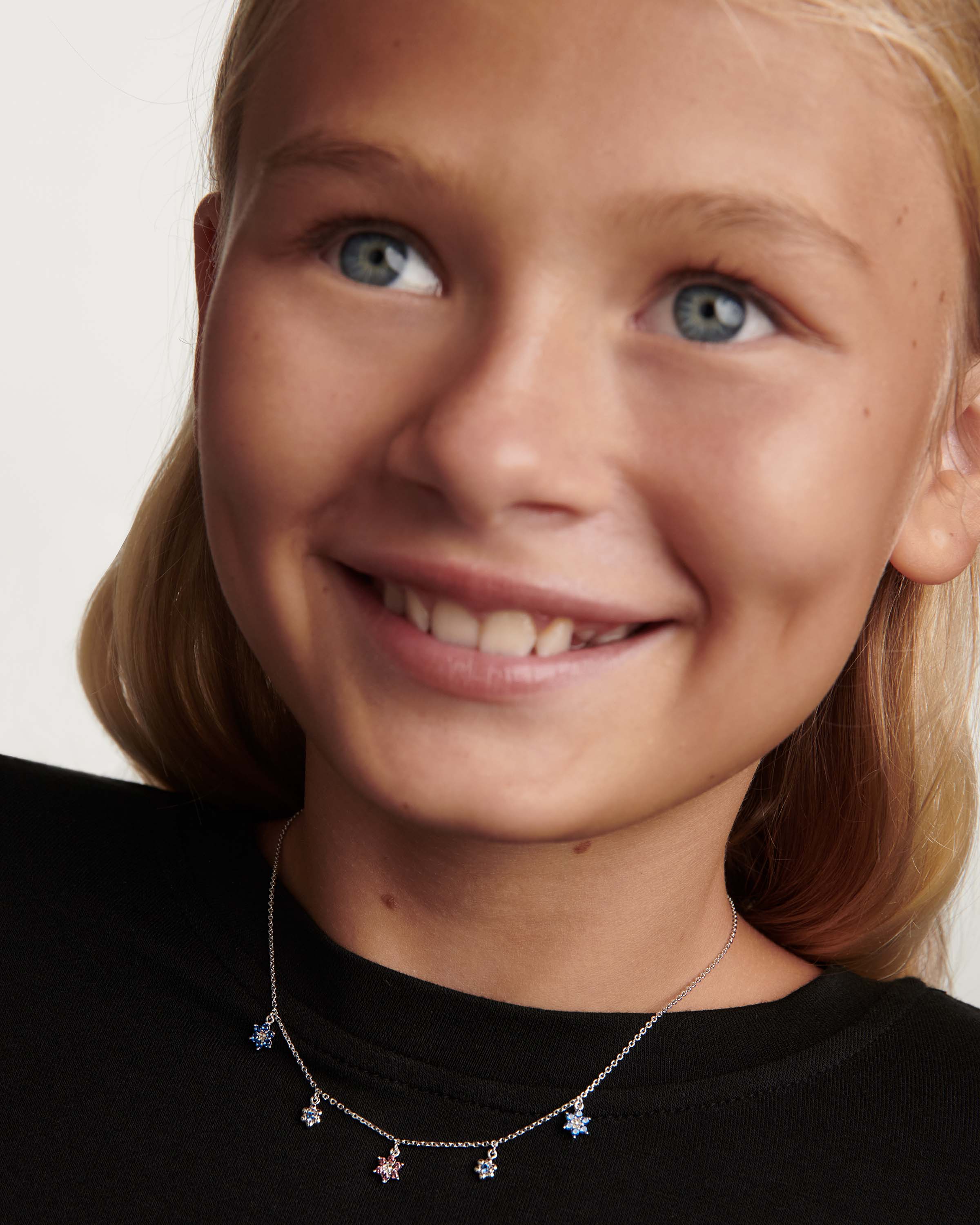 Les Filles Sterling Silver Necklace for Women - Elegant 925 Silver Jewelry Gift for Her, Perfect for Valentine's Day, Anniversary & Everyday Wear