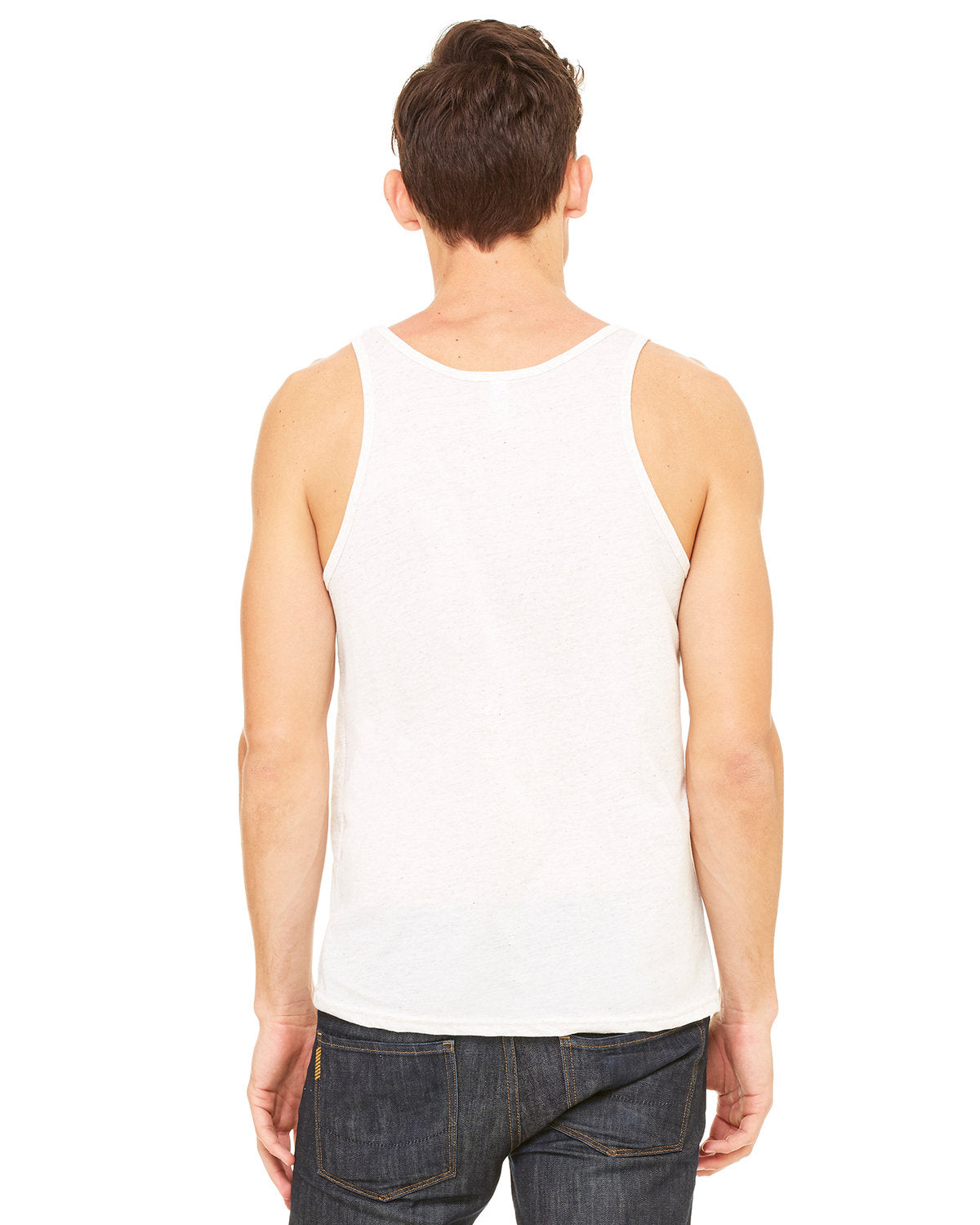 Bella + Canvas 3480 Unisex Jersey Tank Top - Soft Cotton Spaghetti Strap Casual Wear for Men & Women - Perfect for Summer, Gym, Layering & Everyday Comfort