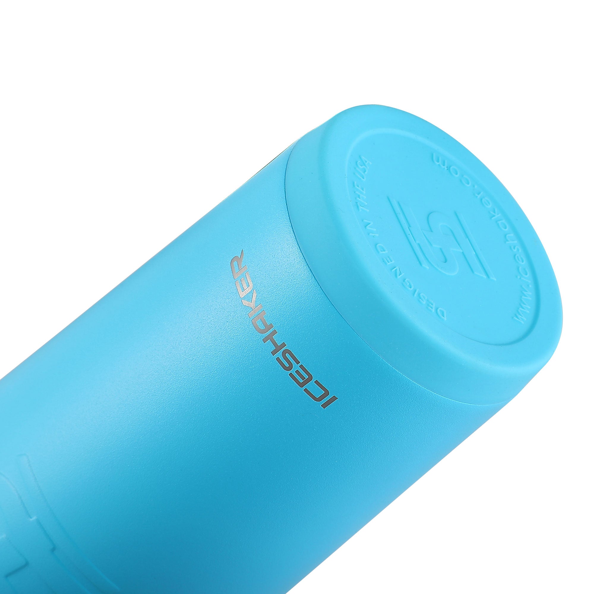 26oz Flexible Water Bottle - Leak Proof, BPA Free, Caribbean Blue - Perfect for Gym, Hiking, Travel & Outdoor Activities