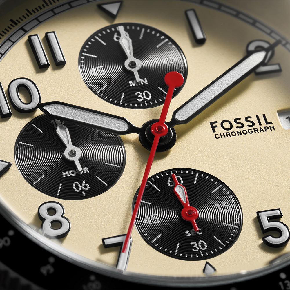 Fossil Sport Tourer FS6042 Chronograph Watch for Men - Stylish Analog Chronograph with Date Function - Perfect for Casual, Business & Outdoor Activities