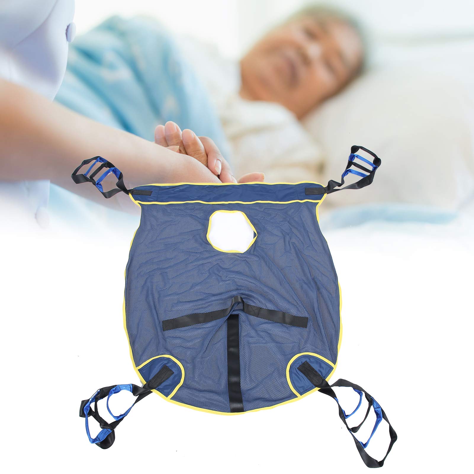 Diydeg Lift Sling - Reusable Transfer Blanket & Body Harness for Safe Bed Positioning & Patient Lifting | Ideal for Home Care, Hospitals & Mobility Assistance