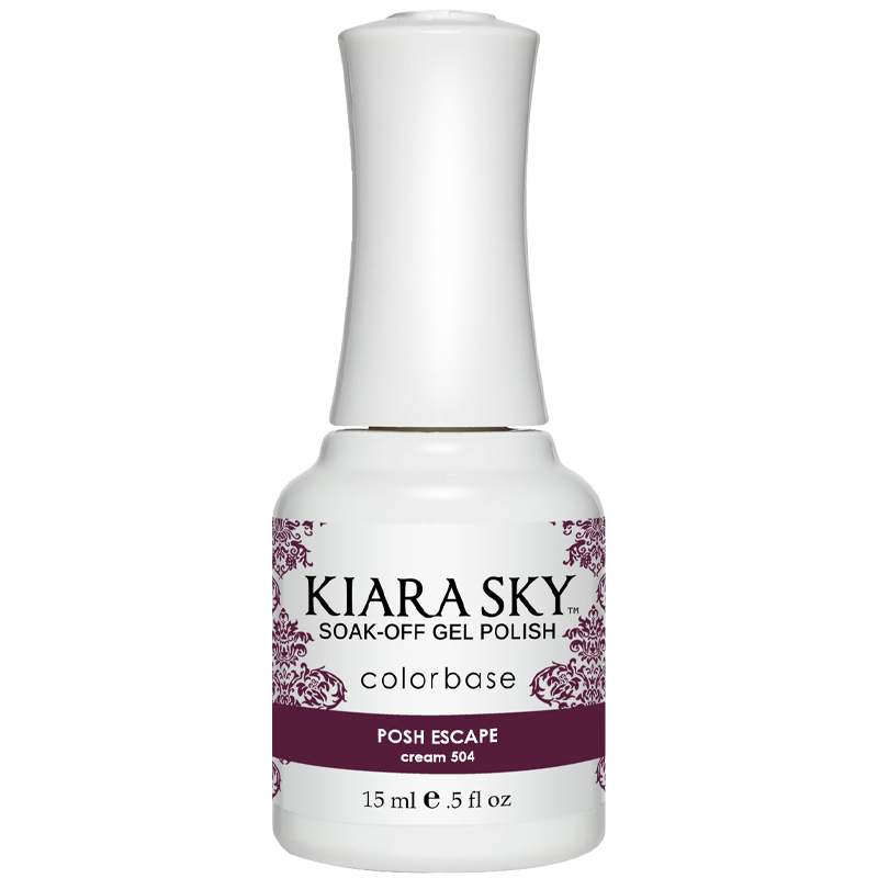 Gel Polish G504 Posh Escape - Long-Lasting Nail Polish for Salon-Quality Manicures at Home | Perfect for Parties, Weddings & Special Occasions