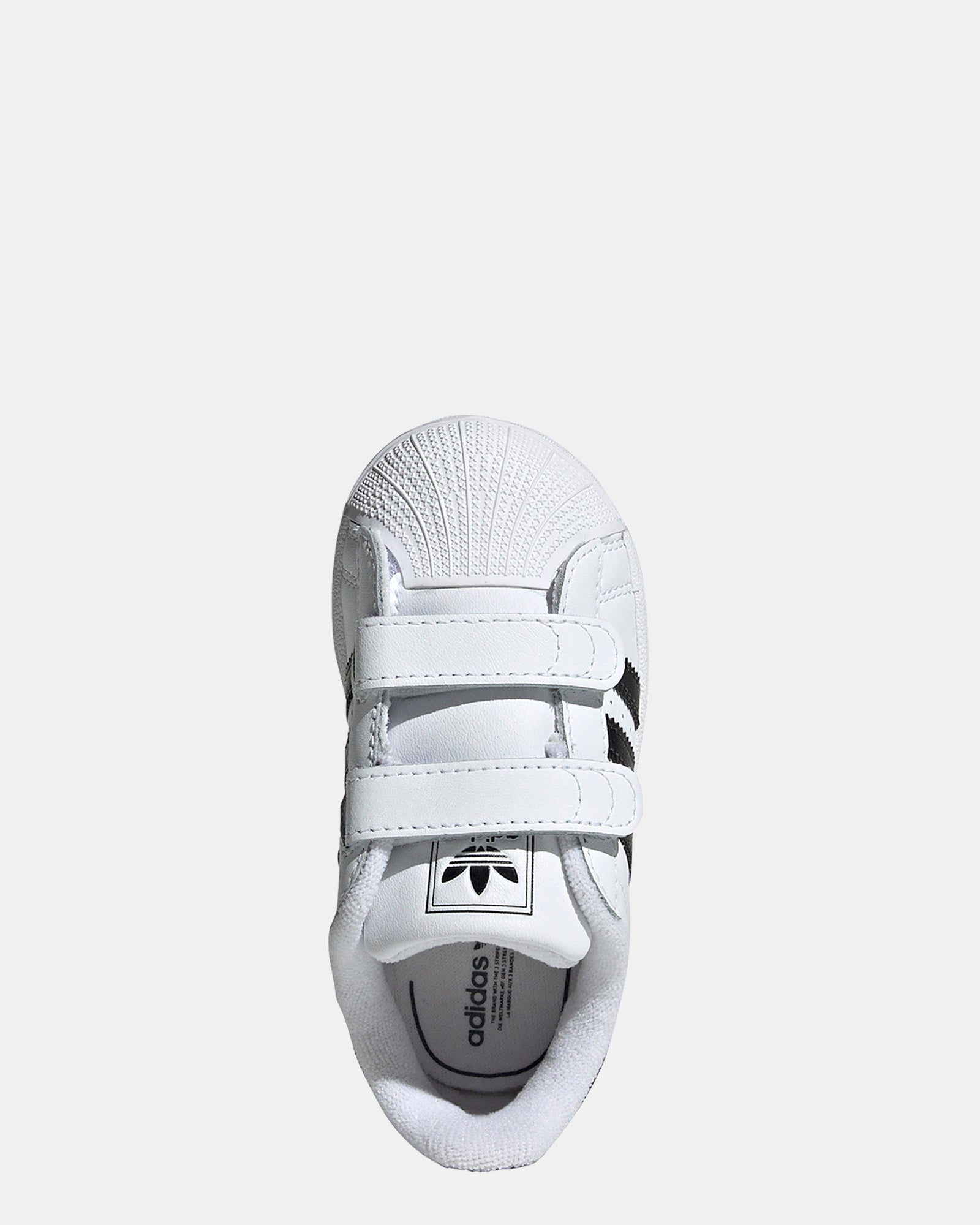 Adidas Superstar II Infant Sneakers - White/Black/White | Comfortable Baby Shoes for Walking & Playtime | Perfect for First Steps, Daycare & Casual Outings