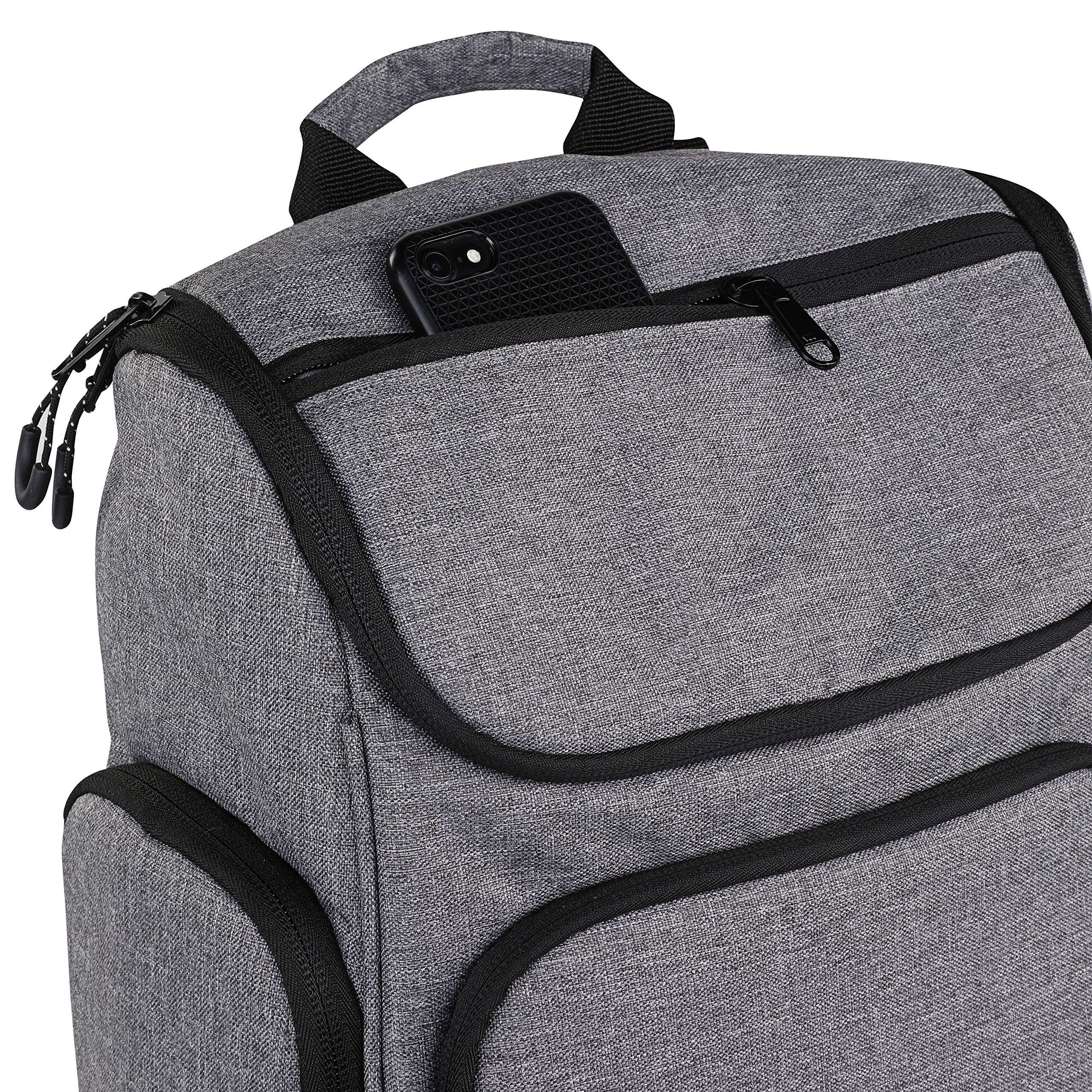 Levi's Kids Big Boys Diaper Bag - Black Diaper Backpack for Toddlers & Babies - Waterproof & Spacious for Daycare, Travel & Outings