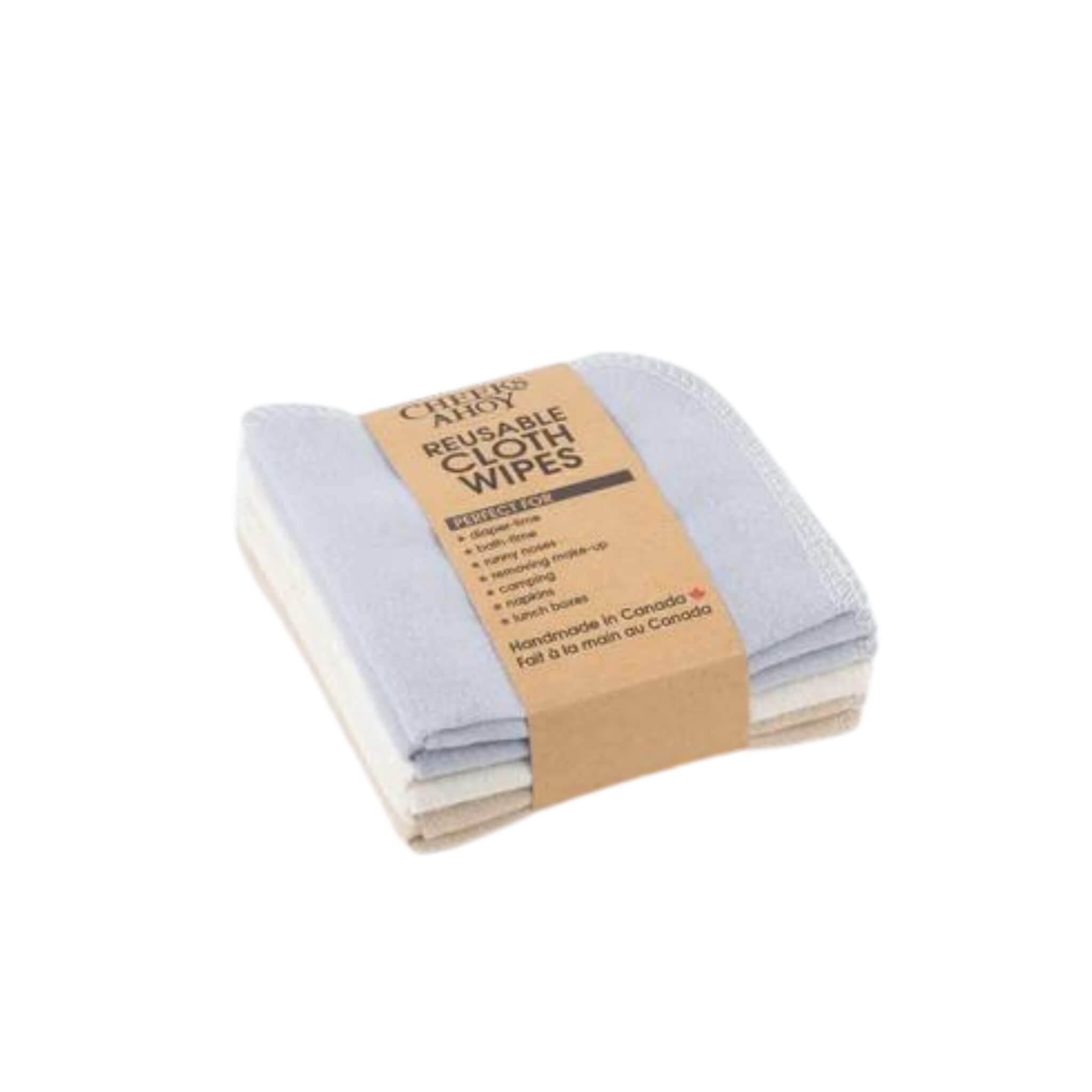 Eco-Friendly Reusable Cloth Wipes - Soft Washable & Sustainable Cleaning Cloths for Baby, Face, Makeup Removal & Household Cleaning (Pack of 10) | Perfect for Diaper Changes, Skincare Routine & Green Living