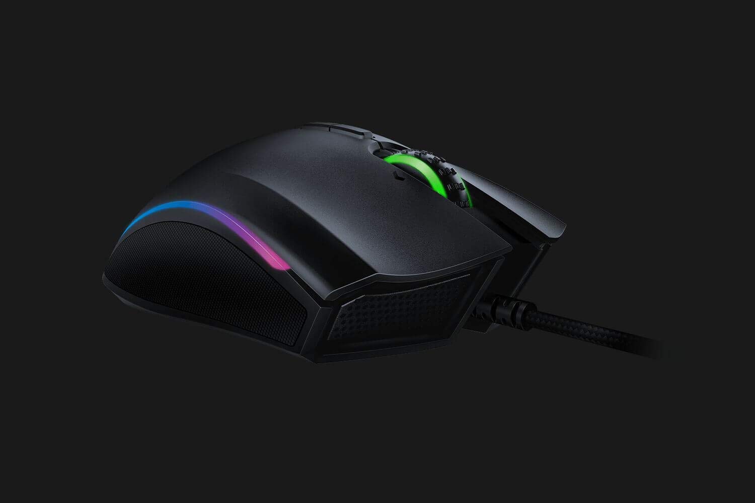 Razer Mamba Elite Wired Ergonomic Gaming Mouse - 16,000 DPI, 7 Programmable Buttons (Renewed) - Perfect for FPS, MOBA & MMO Games on PC & Laptop