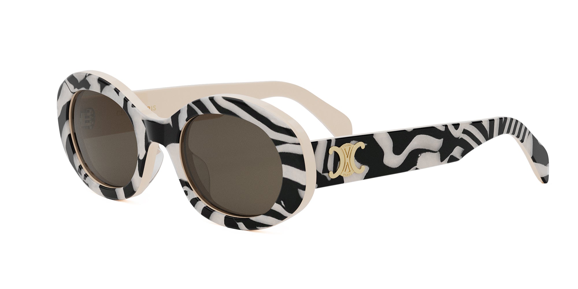 CELINE Triomphe CL40194U Sunglasses - Classic Aviator Style for Women & Men | UV Protection & Polarized Lenses | Perfect for Driving, Travel & Outdoor Activities