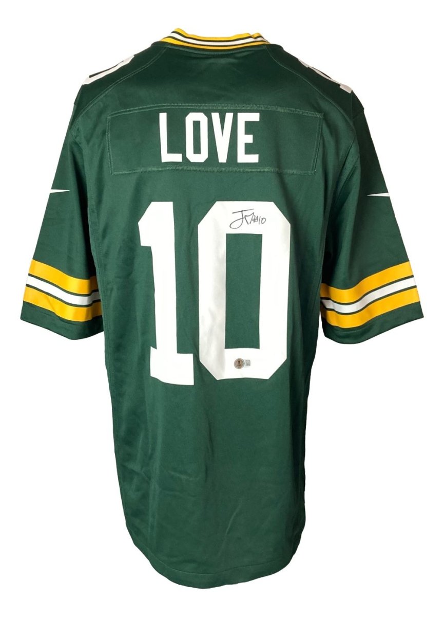 Jordan Love Autographed Green Bay Packers Nike Game Replica Jersey - Limited Edition Football Memorabilia for Collectors & Fans - Perfect for Game Day, Sports Decor & Gift Giving