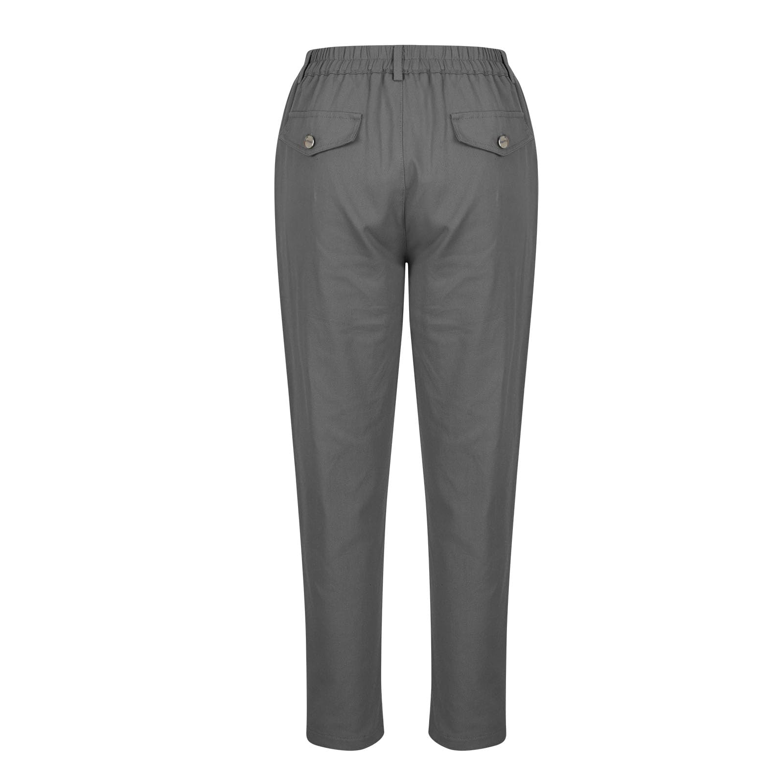 Women's Cropped Dress Pants - High Waist Business Casual Ankle Work Trousers with Pockets | Straight Leg Capri Pants for Office, Professional Wear & Smart Casual Outfits