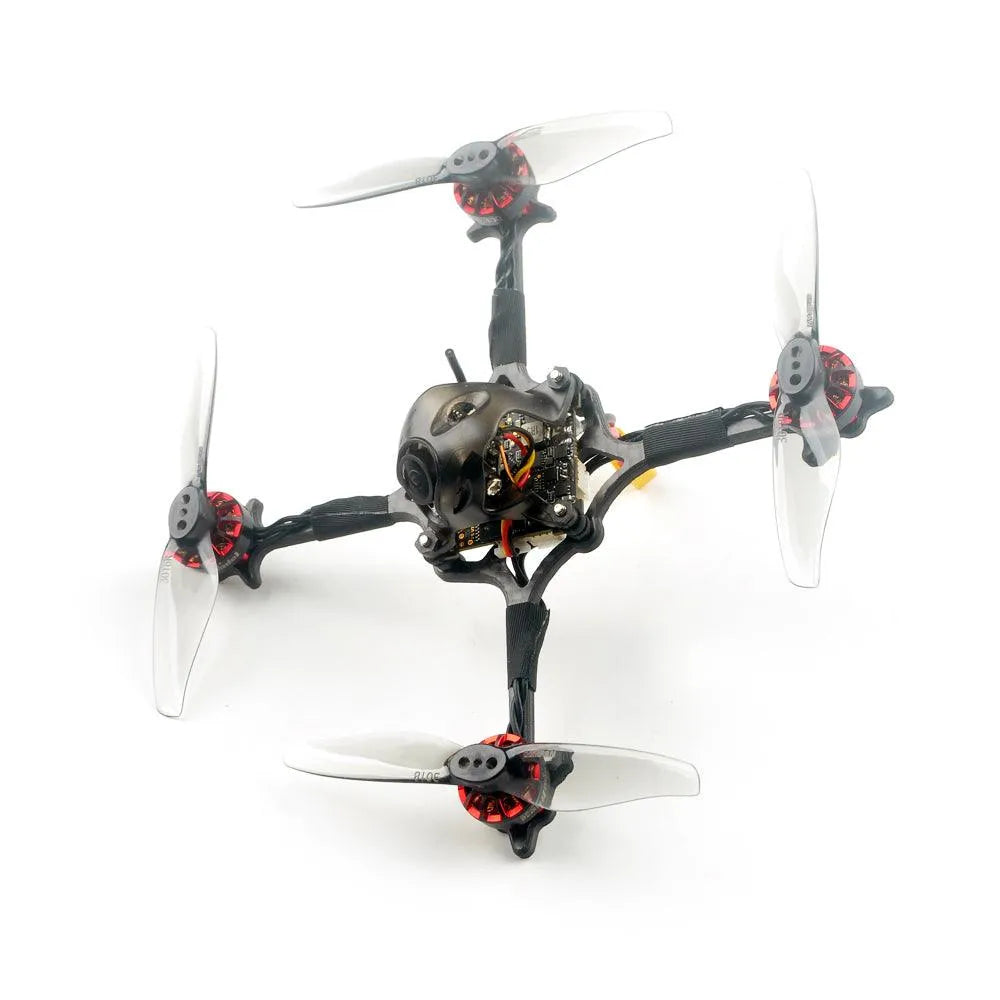 Happymodel Crux3 3 Inch Brushless FPV Drone - 1-2S Toothpick Quadcopter with Frsky SPI, Flysky SPI, DSM2/X SPI, RXSR & TBS Receiver - Perfect for Indoor Racing, Freestyle Flying & FPV Drone Training