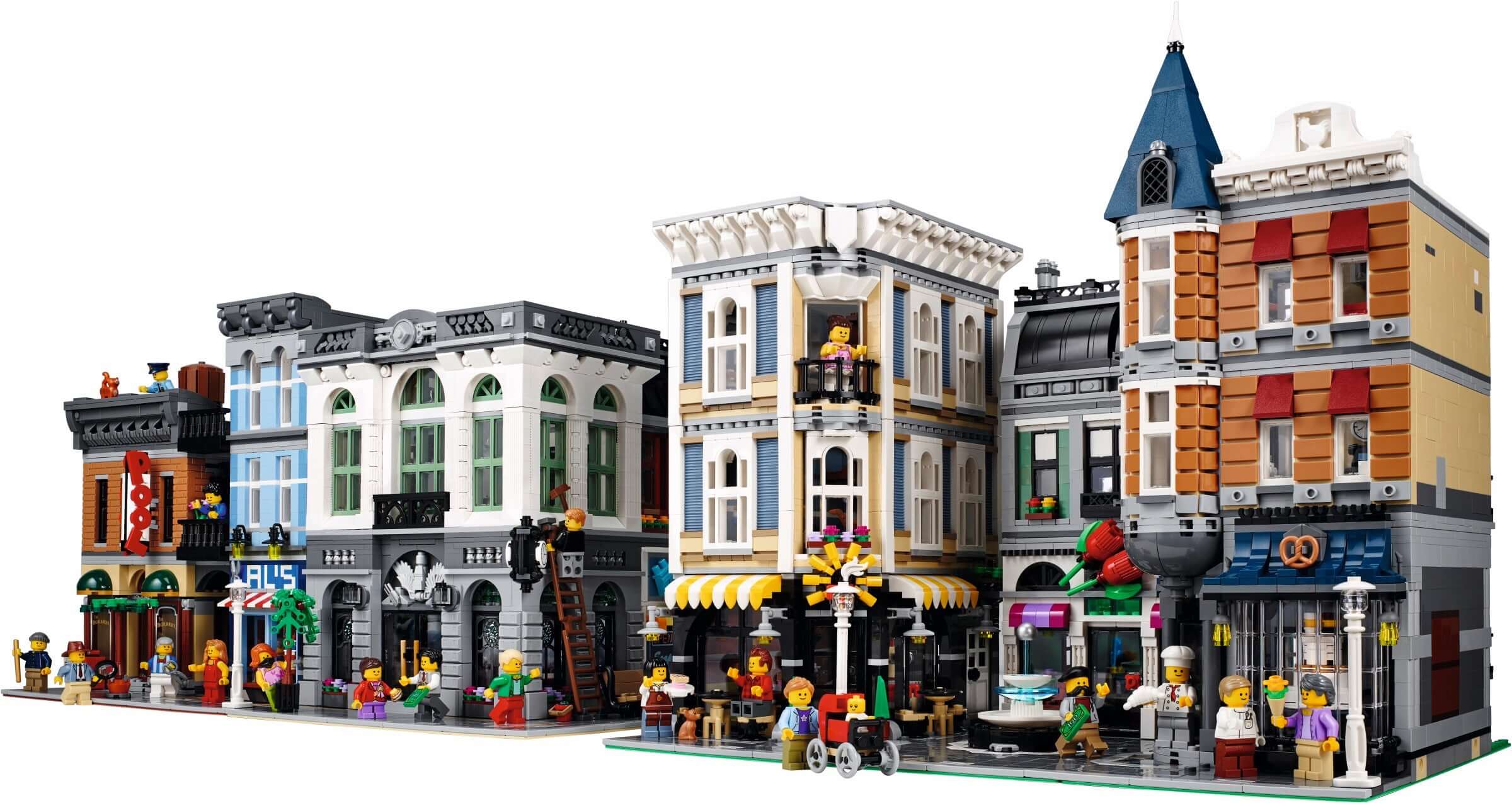 LEGO 10255 Assembly Square Building Set - Modular Creator Expert Collection - 4002 Pieces for Adults & Collectors - Perfect for Display, Gifting & Creative Play