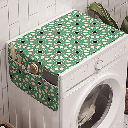 Sea Green Cream Black