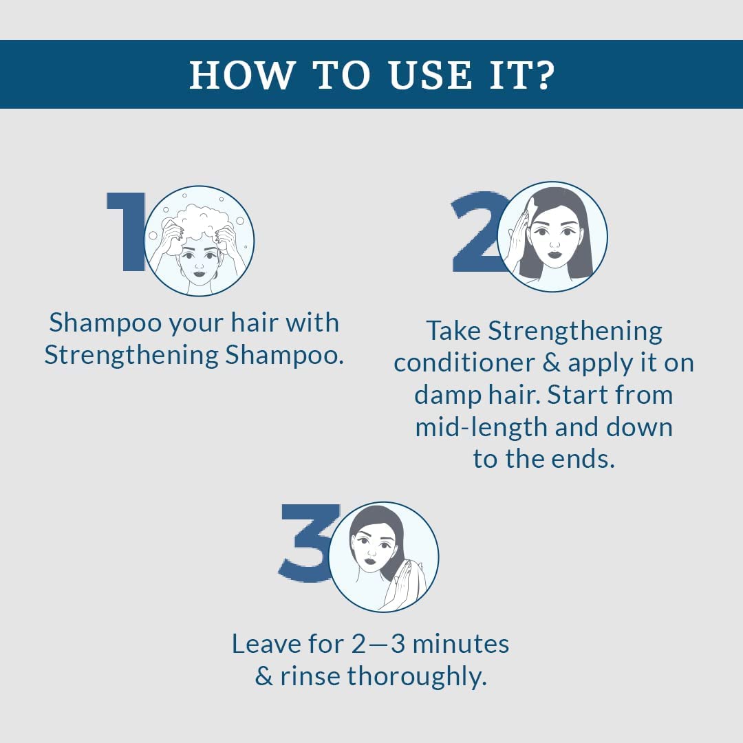 Pub Strengthening Hair Conditioner for Women & Men - 300ml | Sulfate & Paraben Free | Deep Moisturizing Treatment for Dry Hair | Promotes Strong, Shiny & Healthy Hair | Perfect for Daily Use, Damaged Hair Repair & Salon-Quality Results at Home