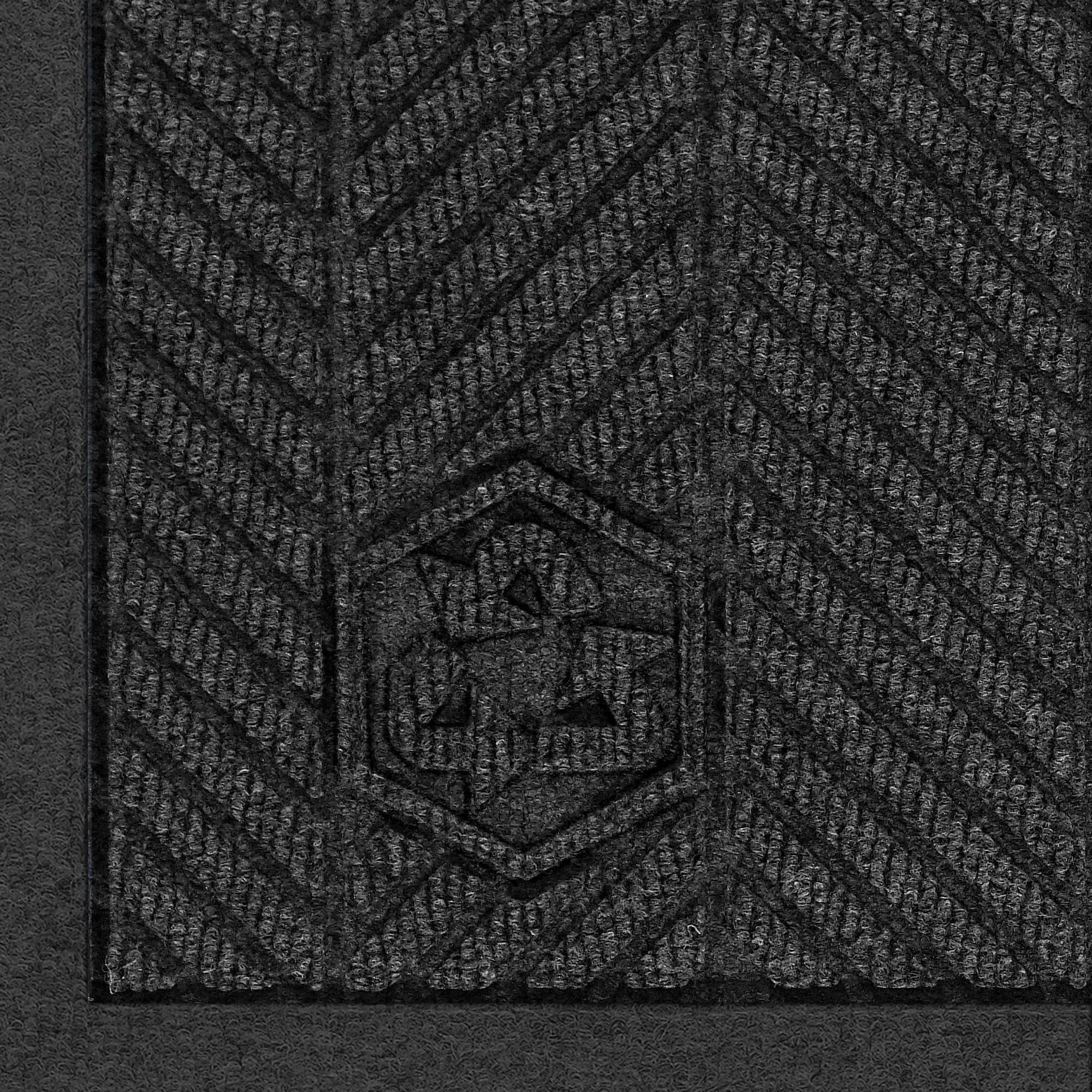 Premium M+A Matting 2241 Waterhog Eco Elite Fashion PET Polyester Fiber Doormat - Indoor/Outdoor Use with Non-Slip SBR Rubber Backing - 10' x 3' x 3/8