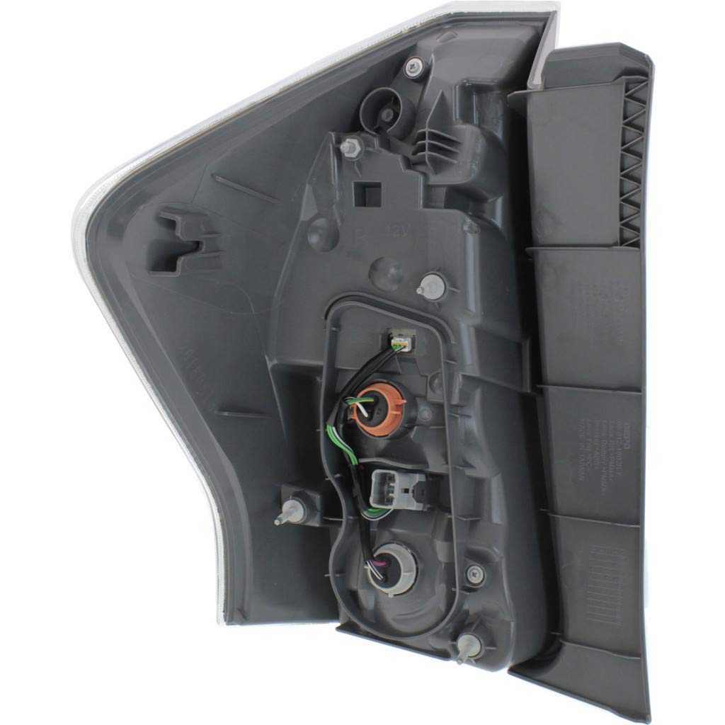 CarLights360: 2012-2014 Toyota Prius V Passenger Side Tail Light Assembly - CAPA Certified (Part# TO2801186, OEM# 81551-47160) | Perfect for Replacement & Night Driving Safety
