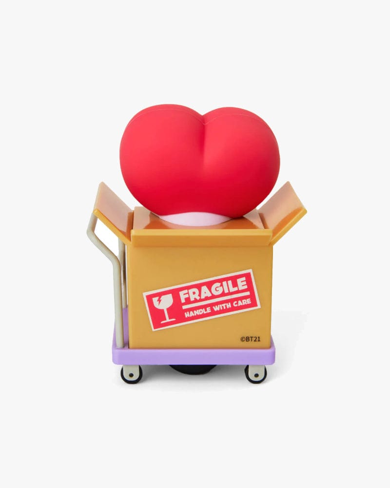 BT21 TATA Mini Privacy Rolling Stamp - Personal Information Protection for Mail, Letters & Documents - Perfect for Home, Office & Travel Use