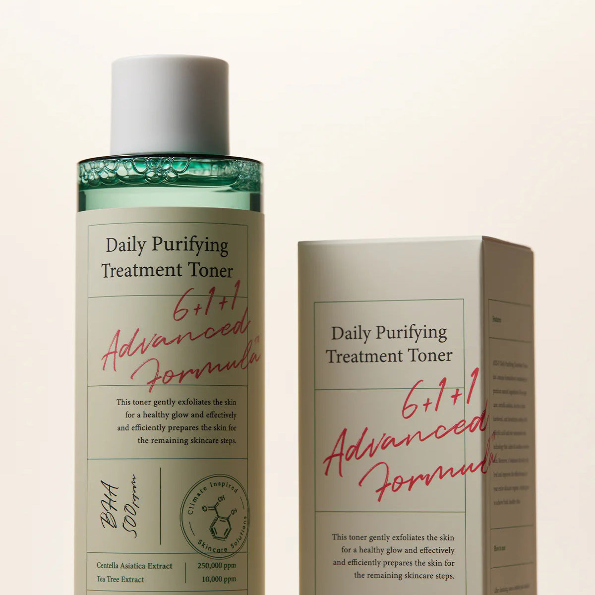 AXIS Y Daily Purifying Treatment Toner 80ml - Korean Skincare for Acne-Prone & Oily Skin | Hydrating & Clarifying Facial Toner for Daily Routine