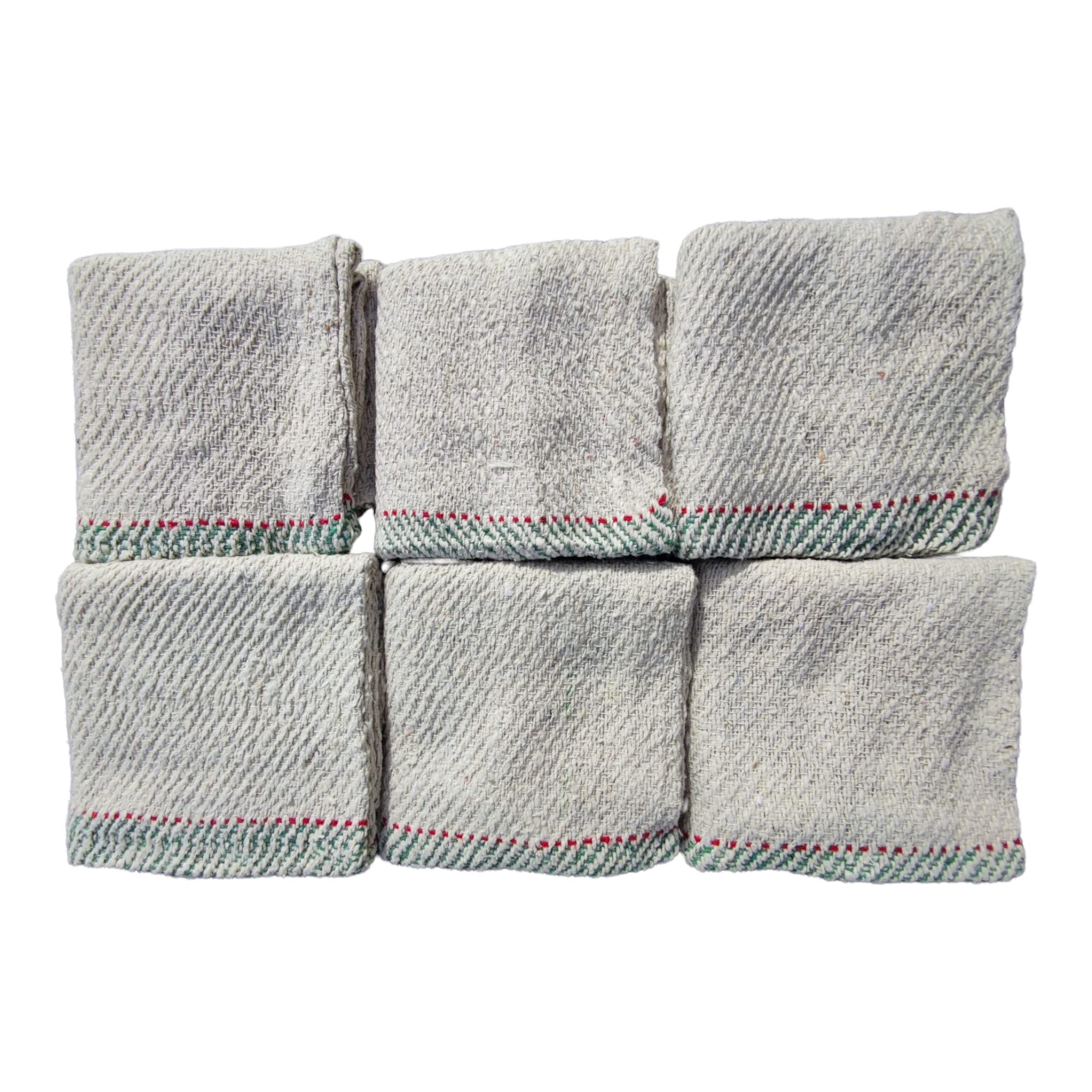 Premium 300 GSM Cotton Cleaning Cloths - 20